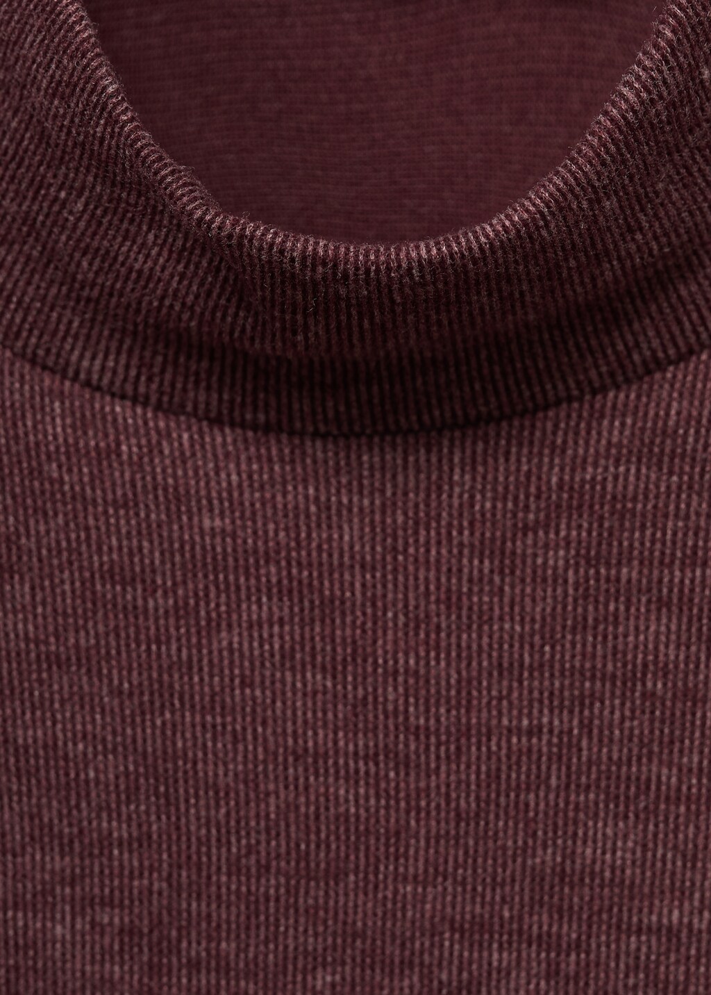 Mango High collar T-shirt