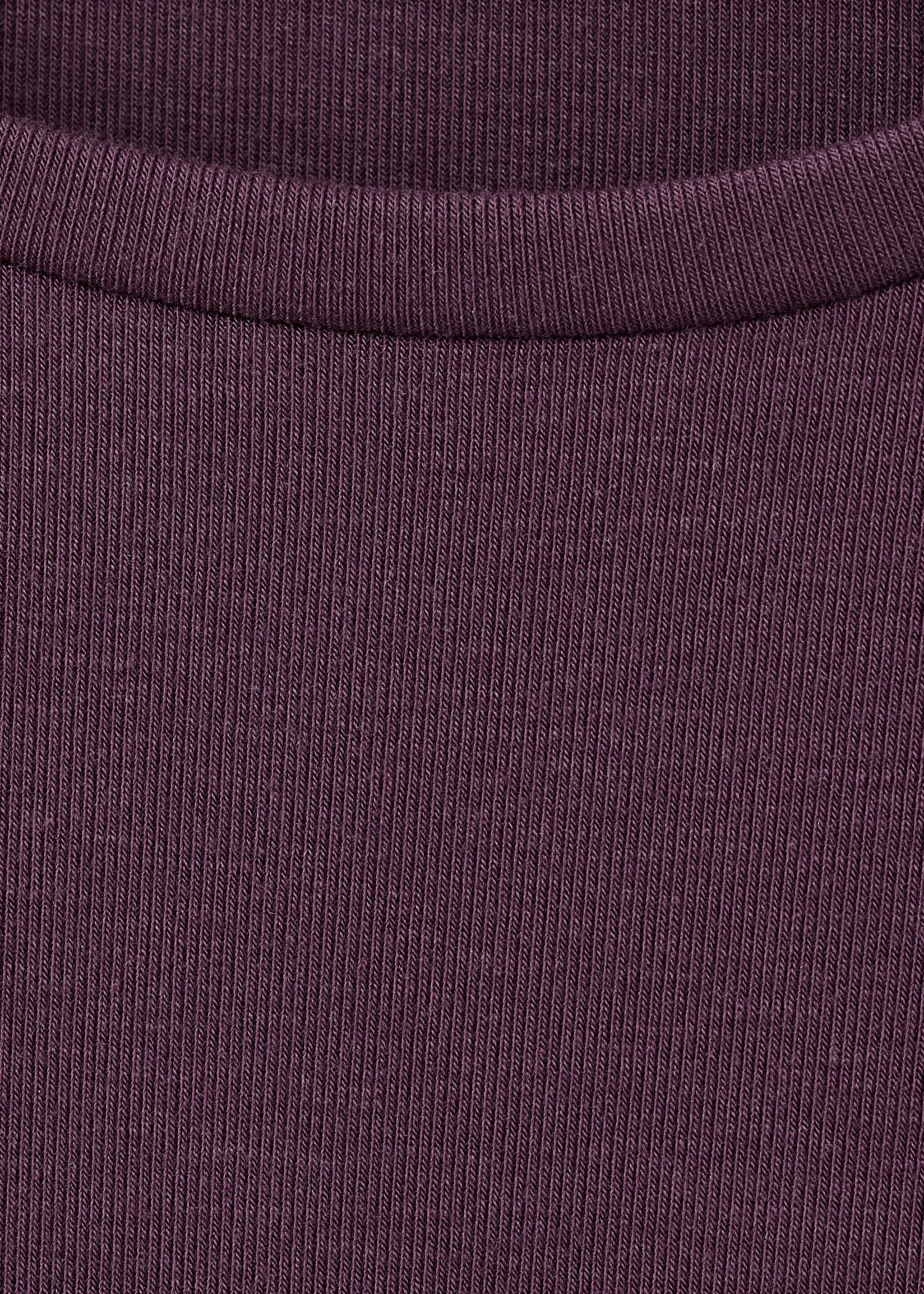 Long sleeve T-shirt - Details of the article 8, Burgundy. Ref: 27001344-00.