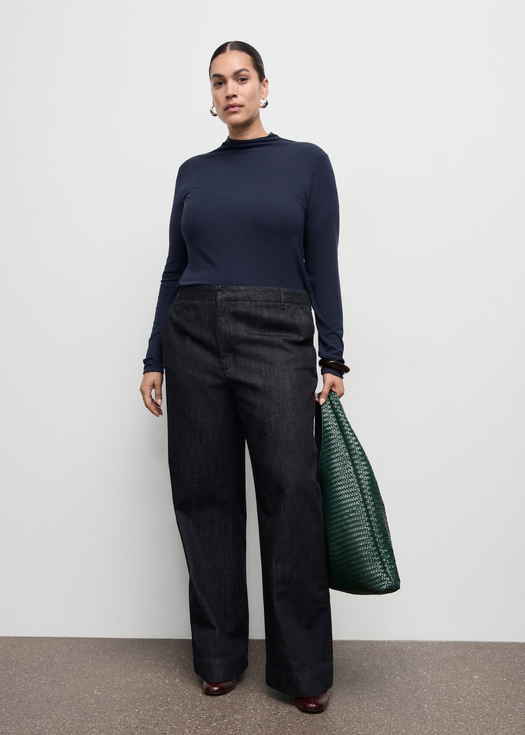 Mango Turtleneck T-shirt