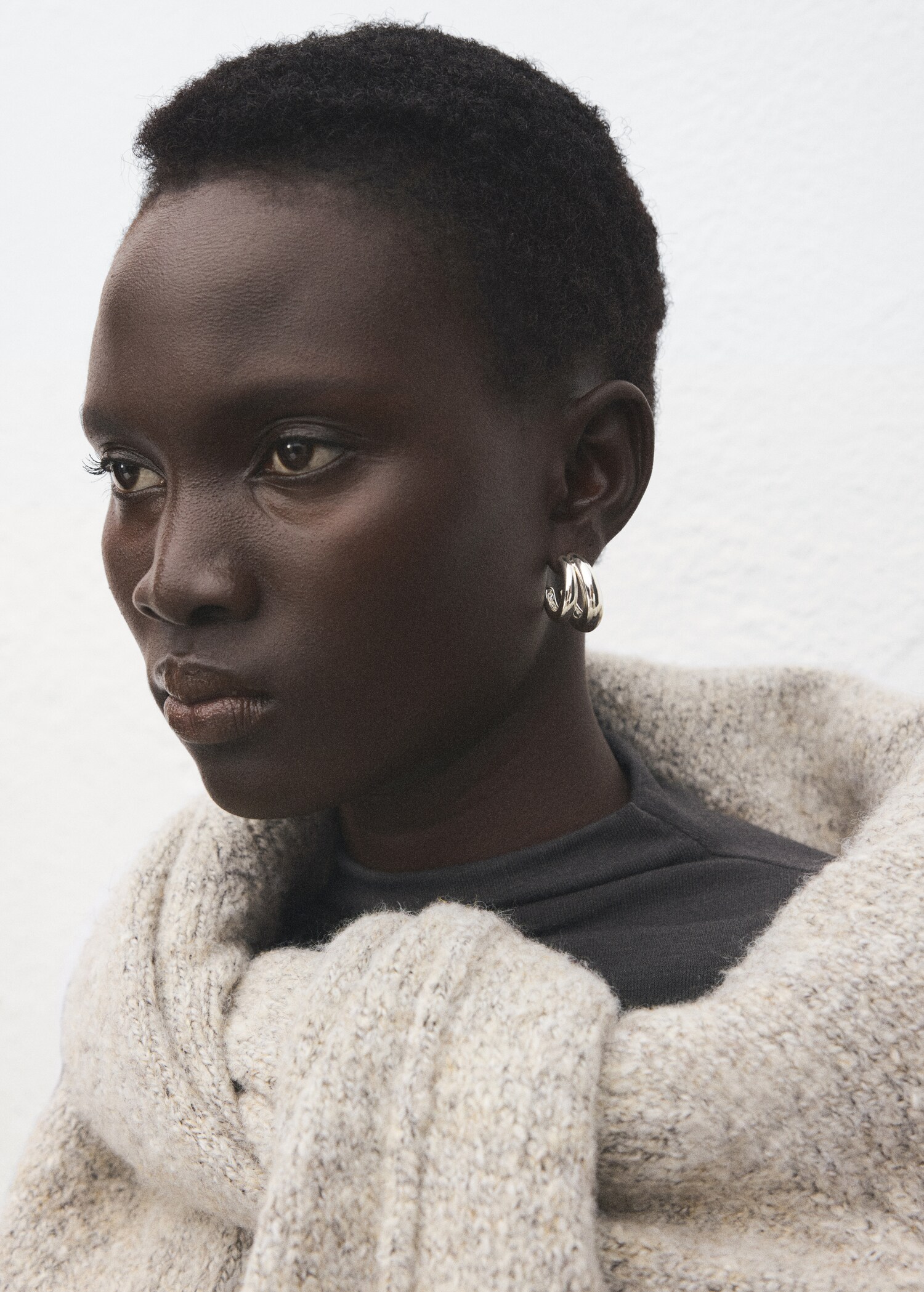 Turtleneck T-shirt - Details of the article 1