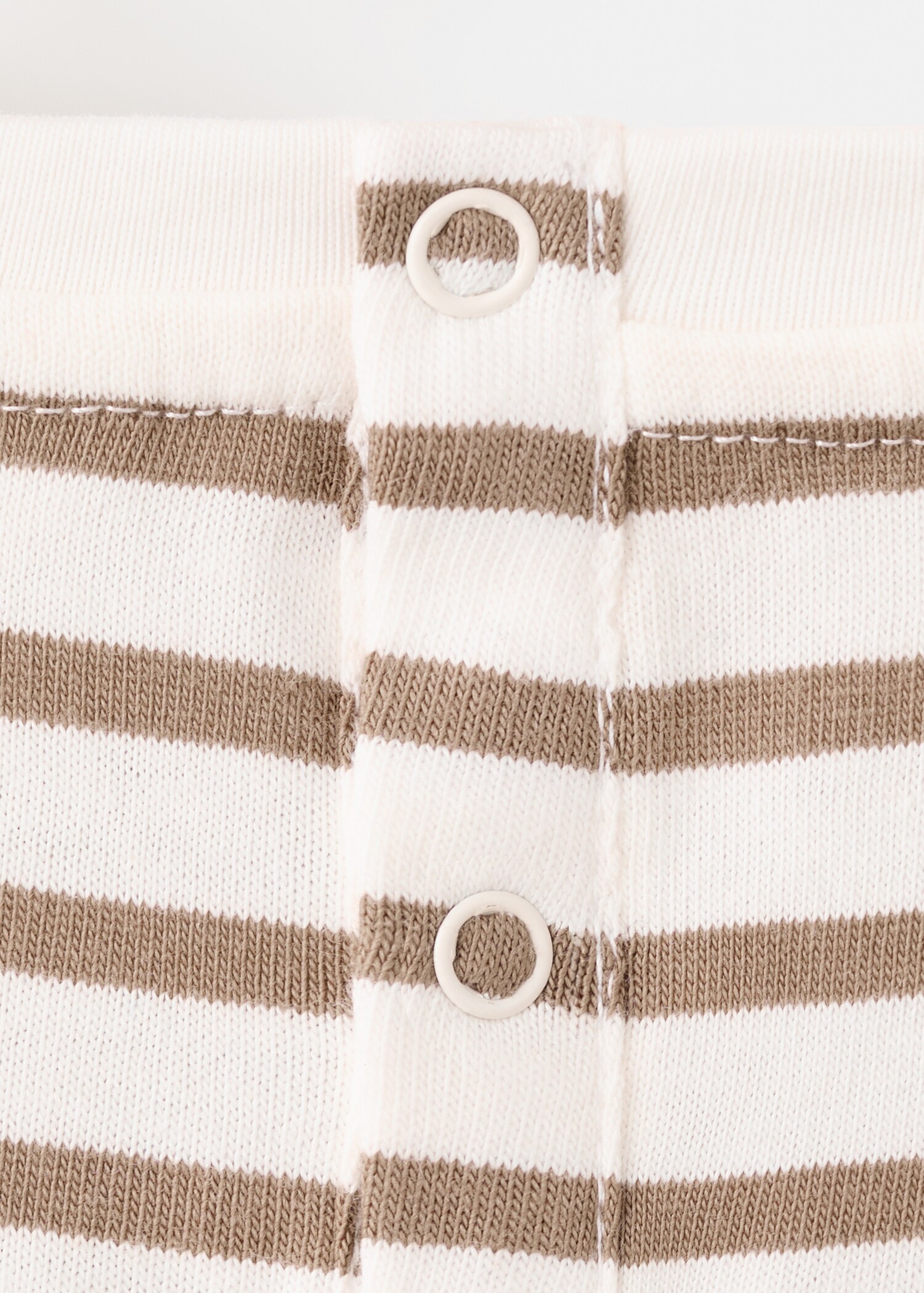 Striped cotton T-shirt - Details of the article 0
