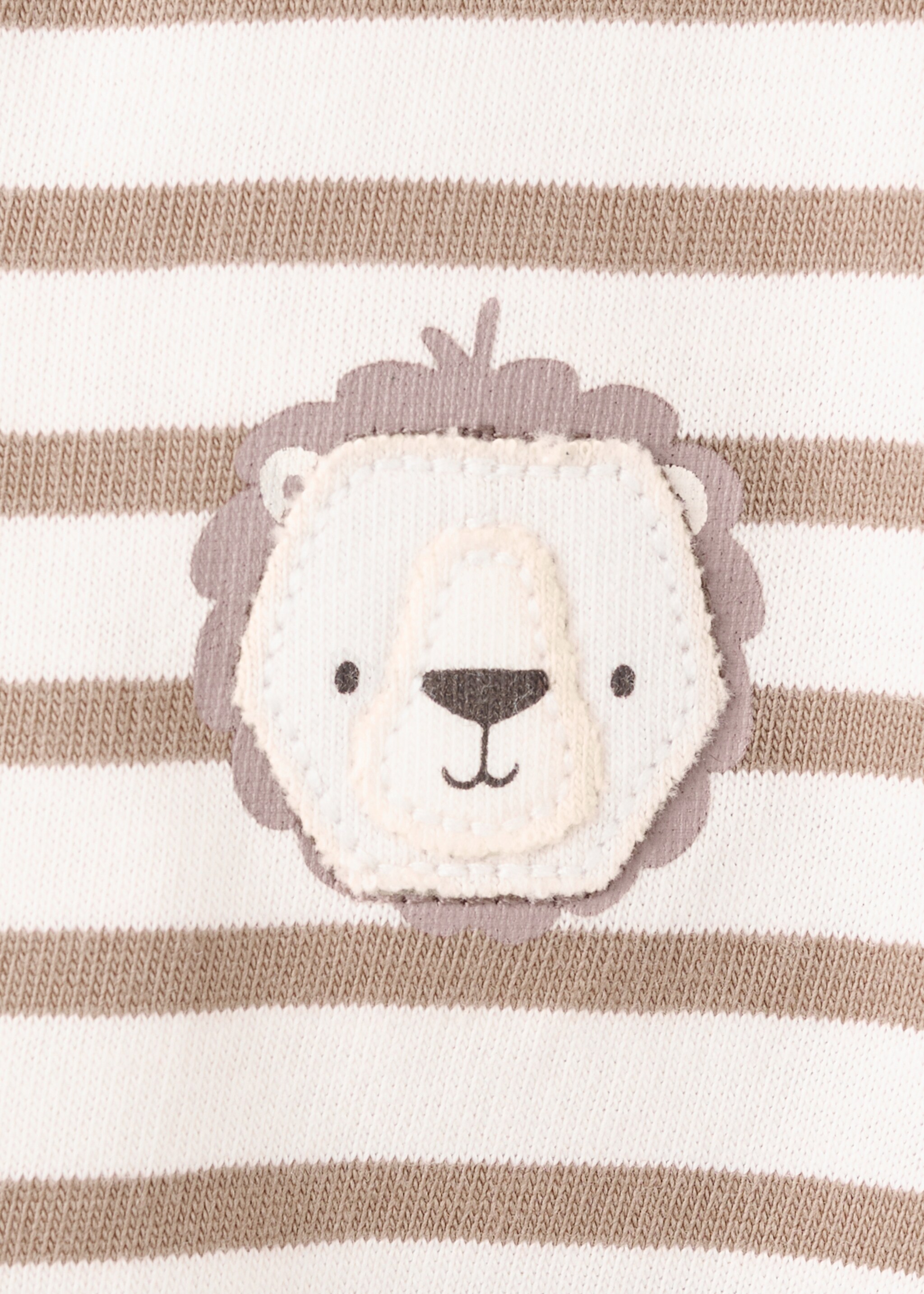 Striped cotton T-shirt - Details of the article 8, Off White. Ref: 27001349-00.