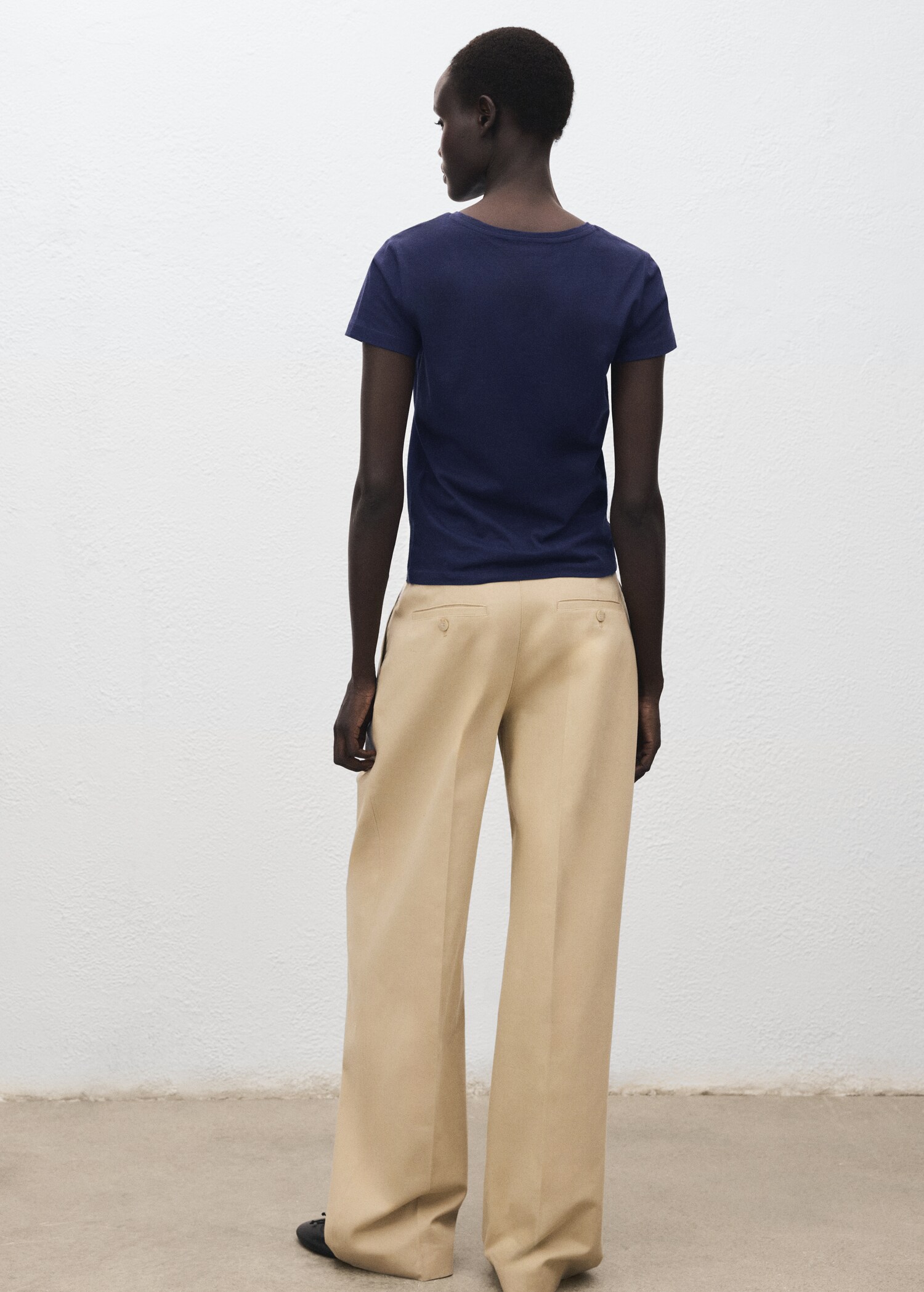 Camiseta algodón logo - Reverso del artículo