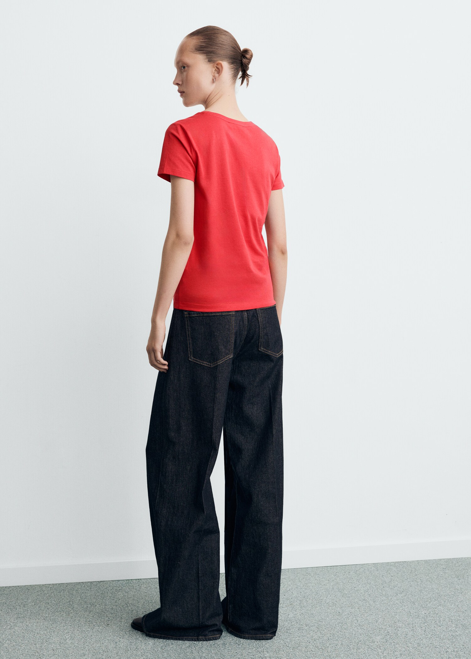 Camiseta algodón logo - Reverso del artículo