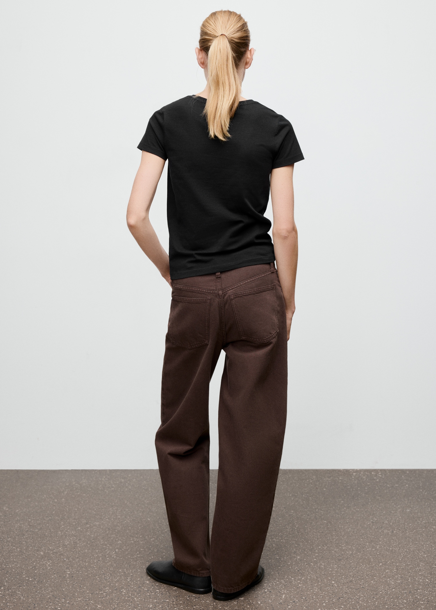 Camiseta algodón logo - Reverso del artículo