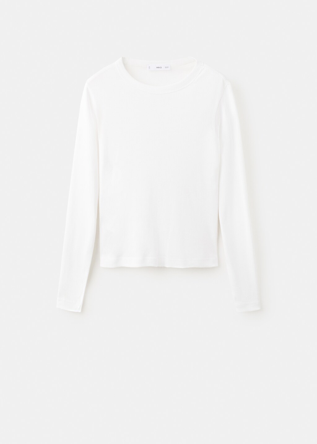 Long sleeve cotton t-shirt - image 2