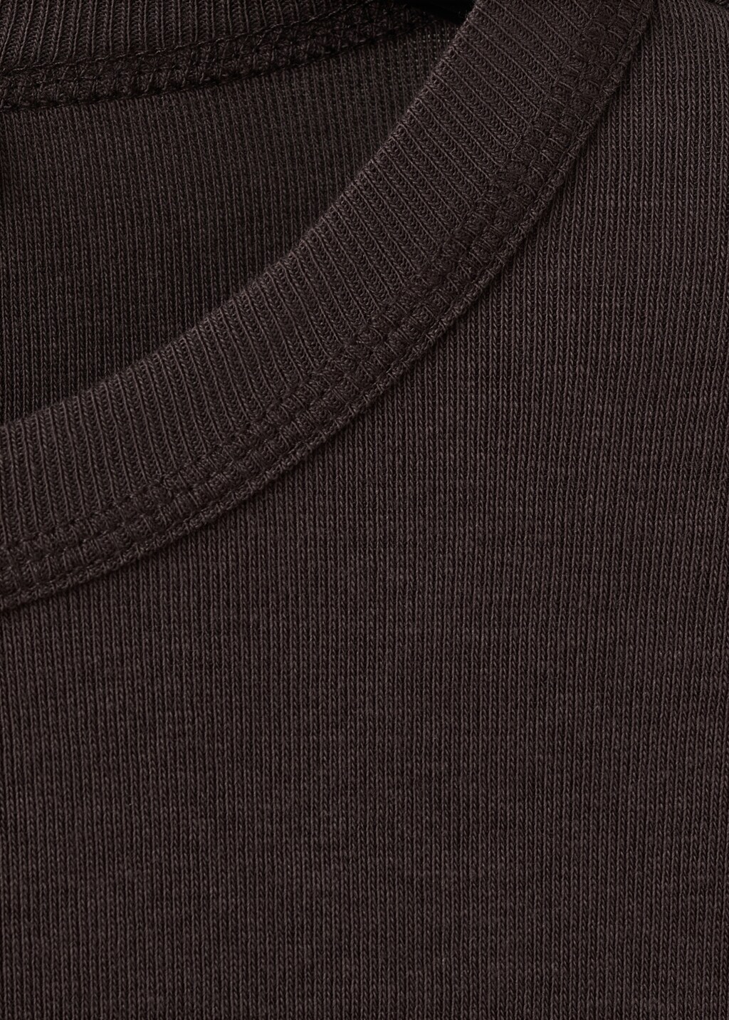 Mango Long sleeve cotton t-shirt