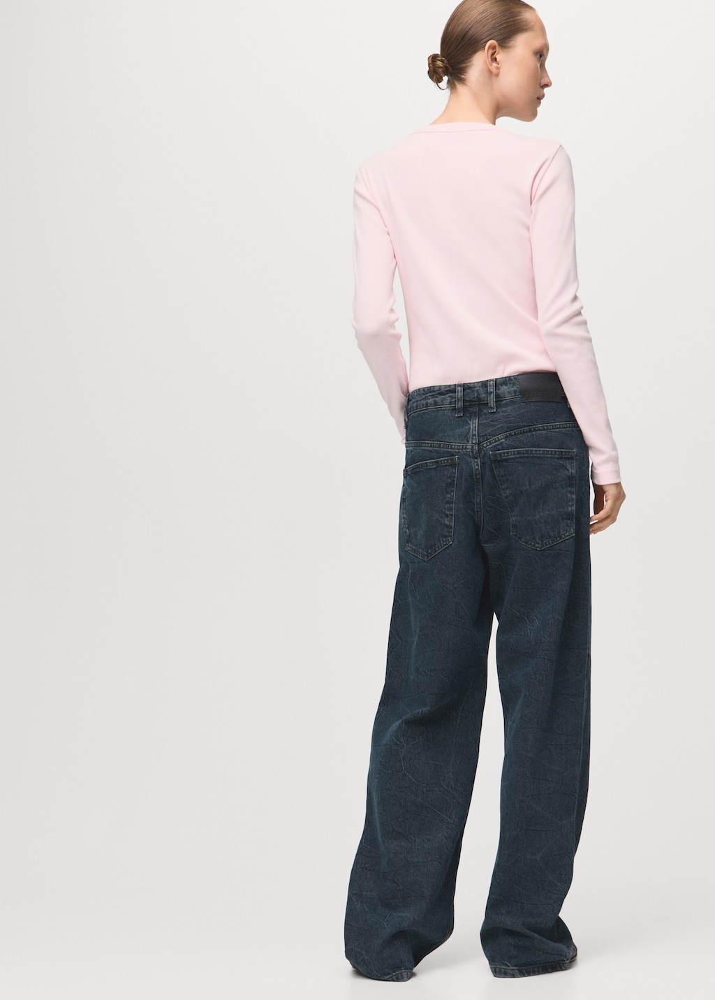 Mango Long sleeve cotton t-shirt thumbnail