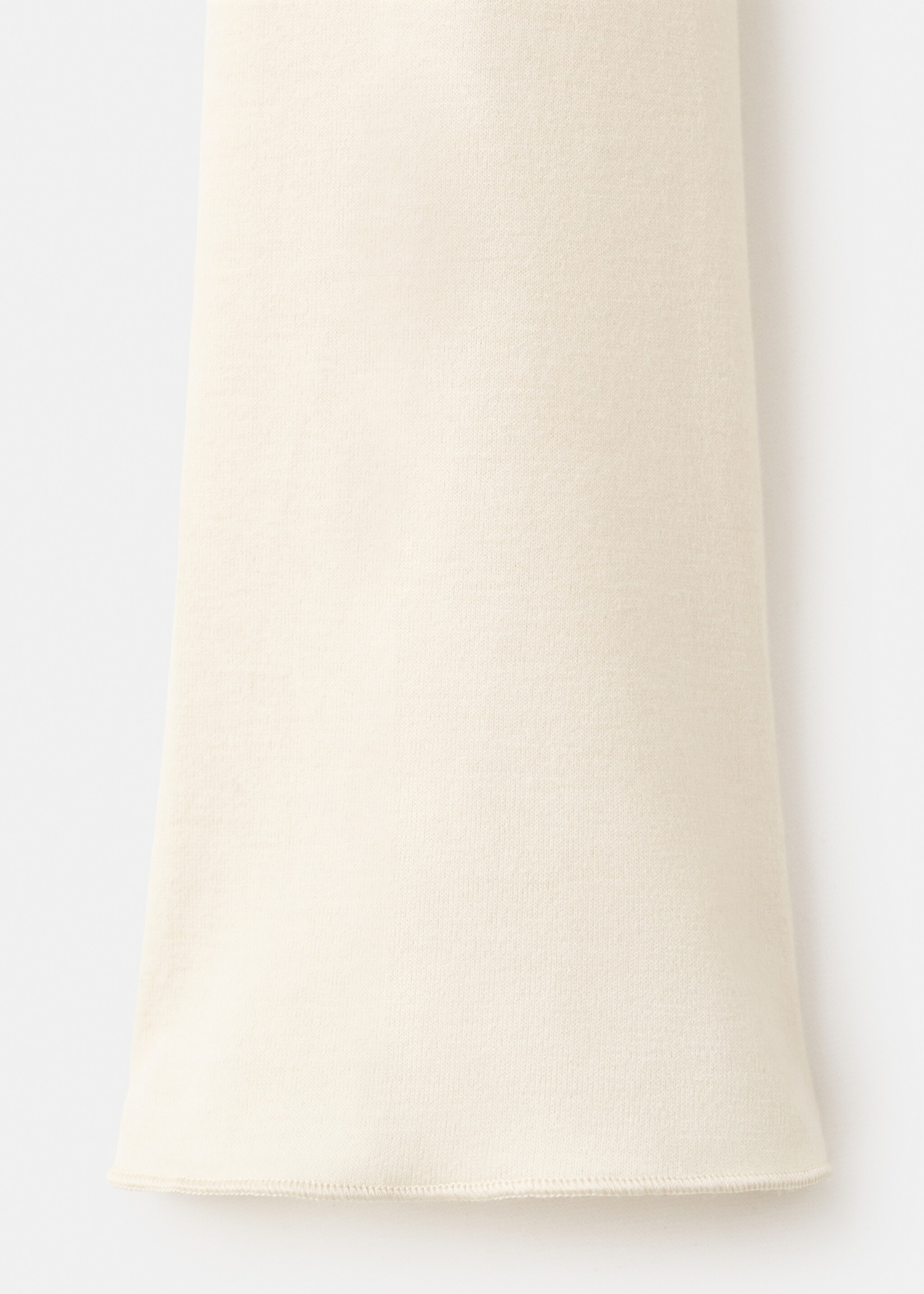 Boat neck t-shirt - Details of the article 0, Vanilla. Ref: 27001353-00.