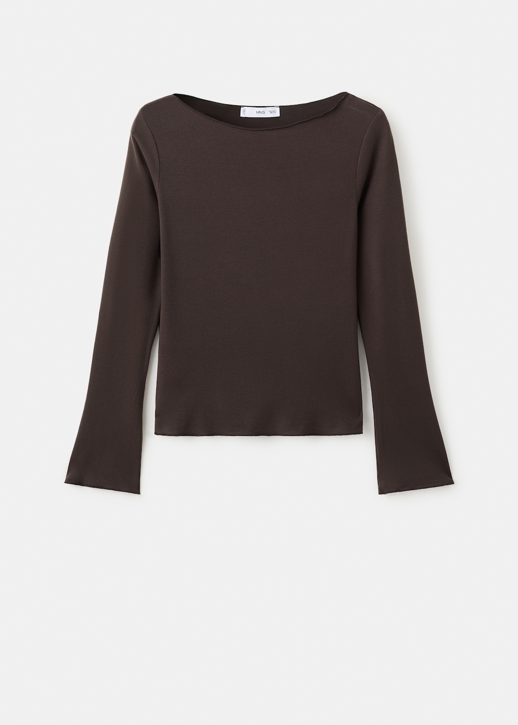 Mango Boat neck t-shirt