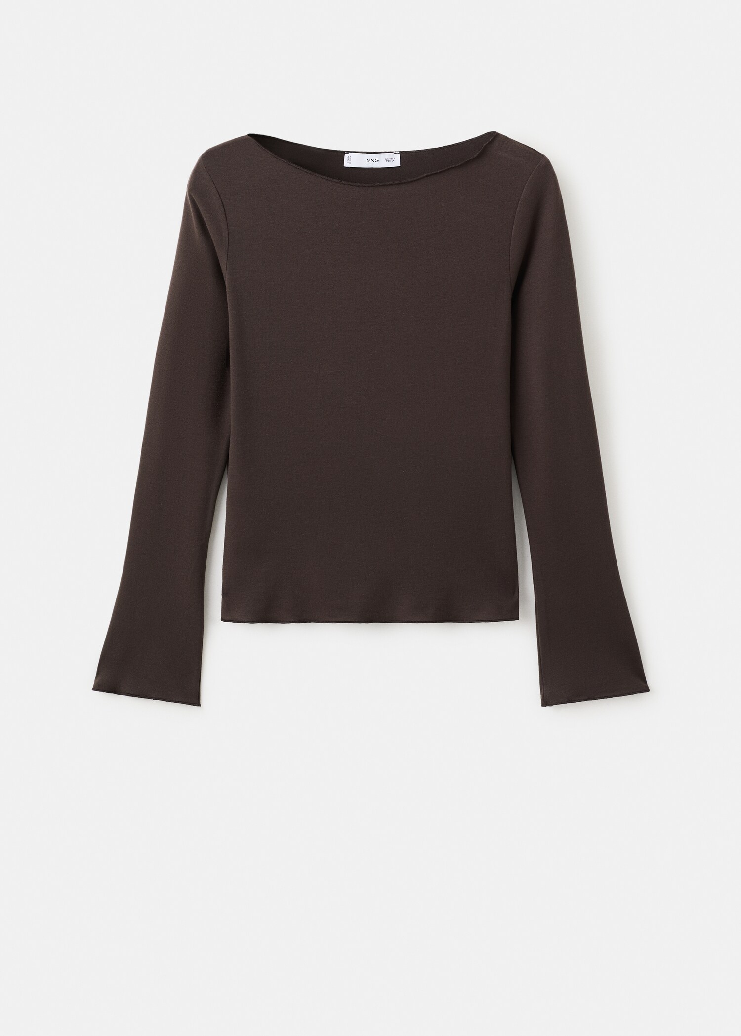 Boat neck t-shirt - Article without model