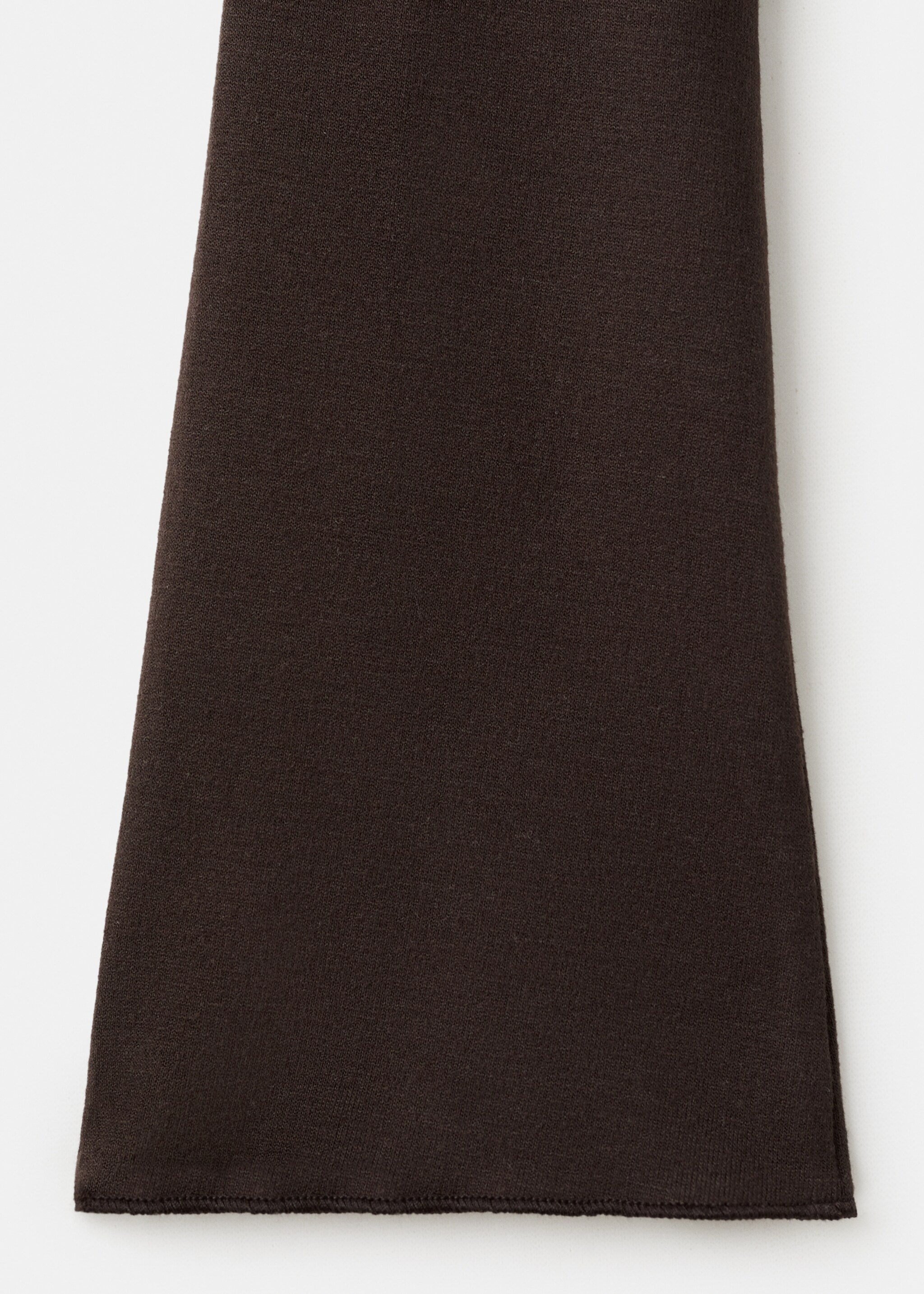Boat neck t-shirt - Details of the article 0, Brown. Ref: 27001353-00.