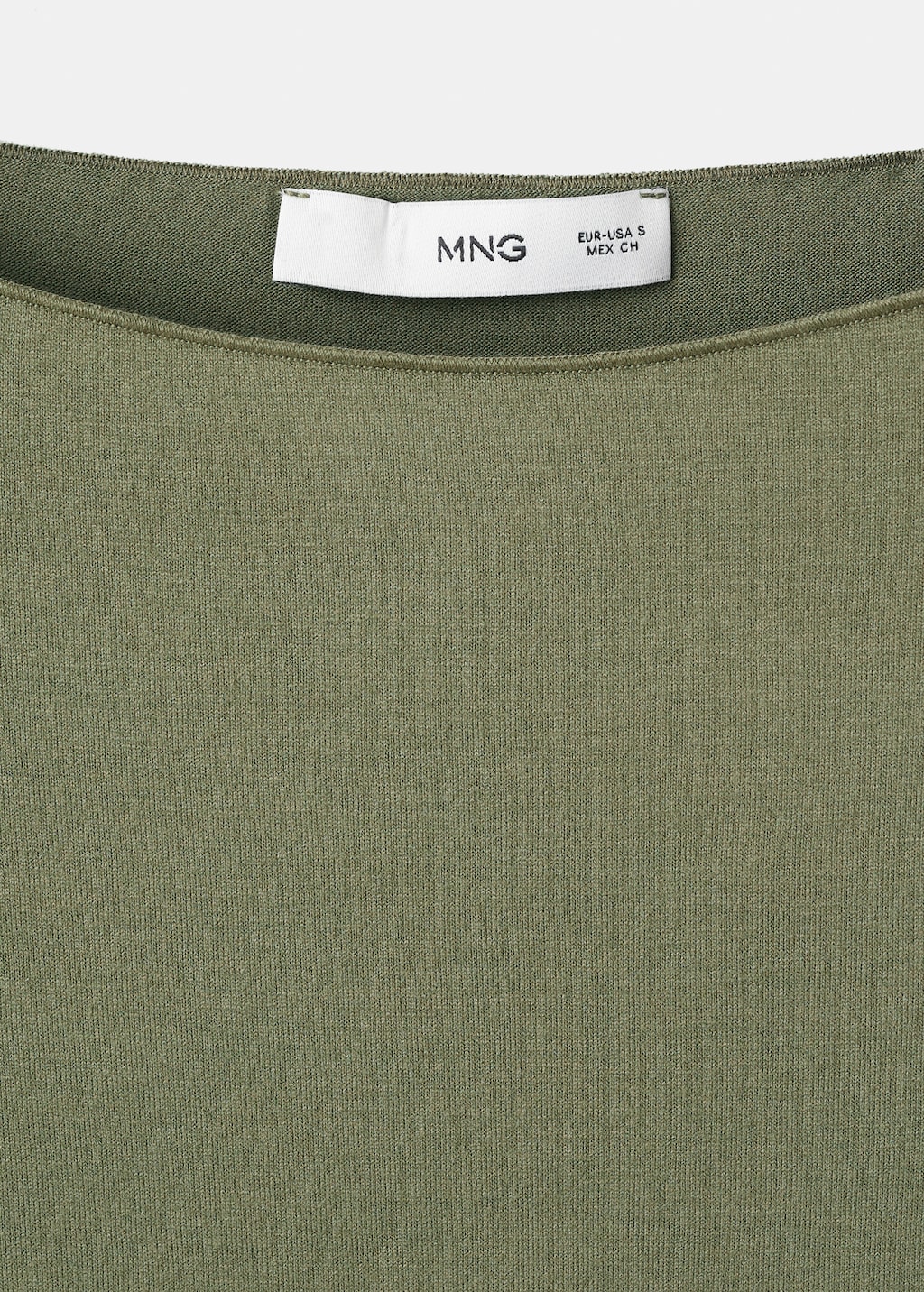 Mango Boat neck t-shirt