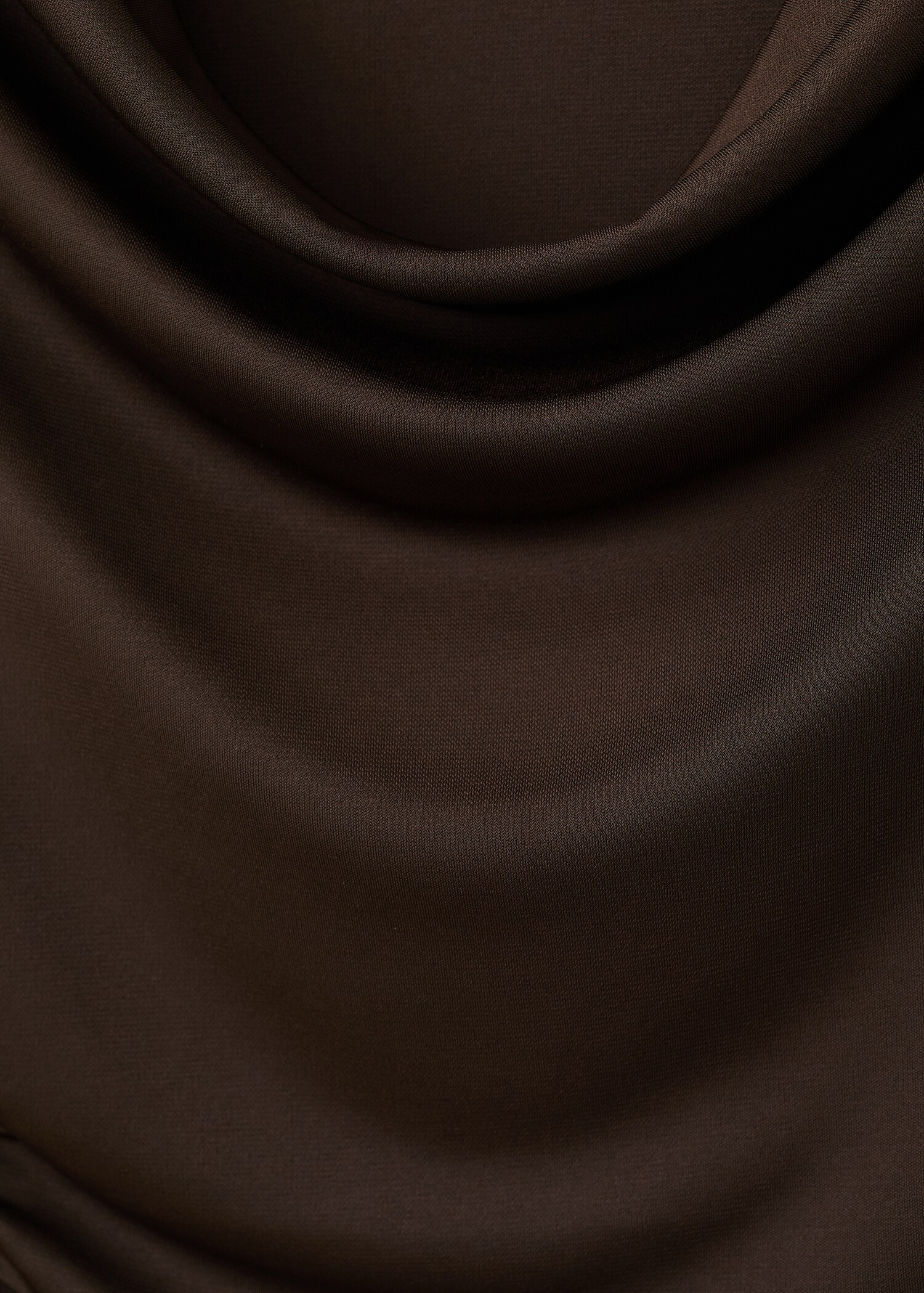 Fitted top with draped neckline - Details of the article 8