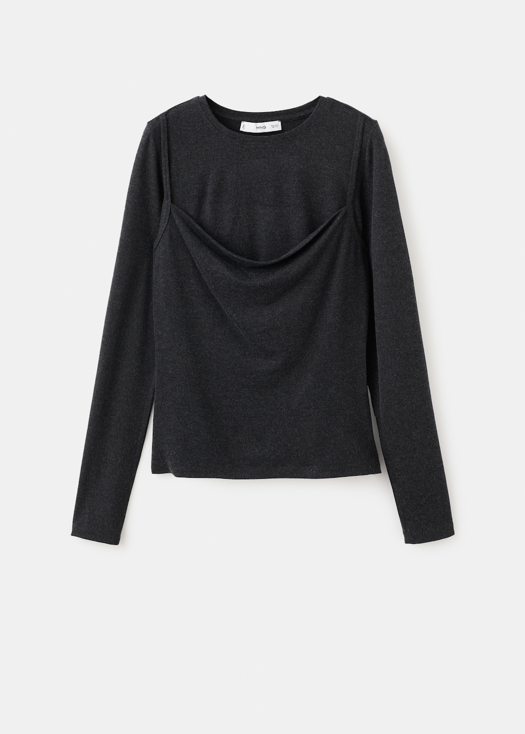 Mango Draped combined t-shirt