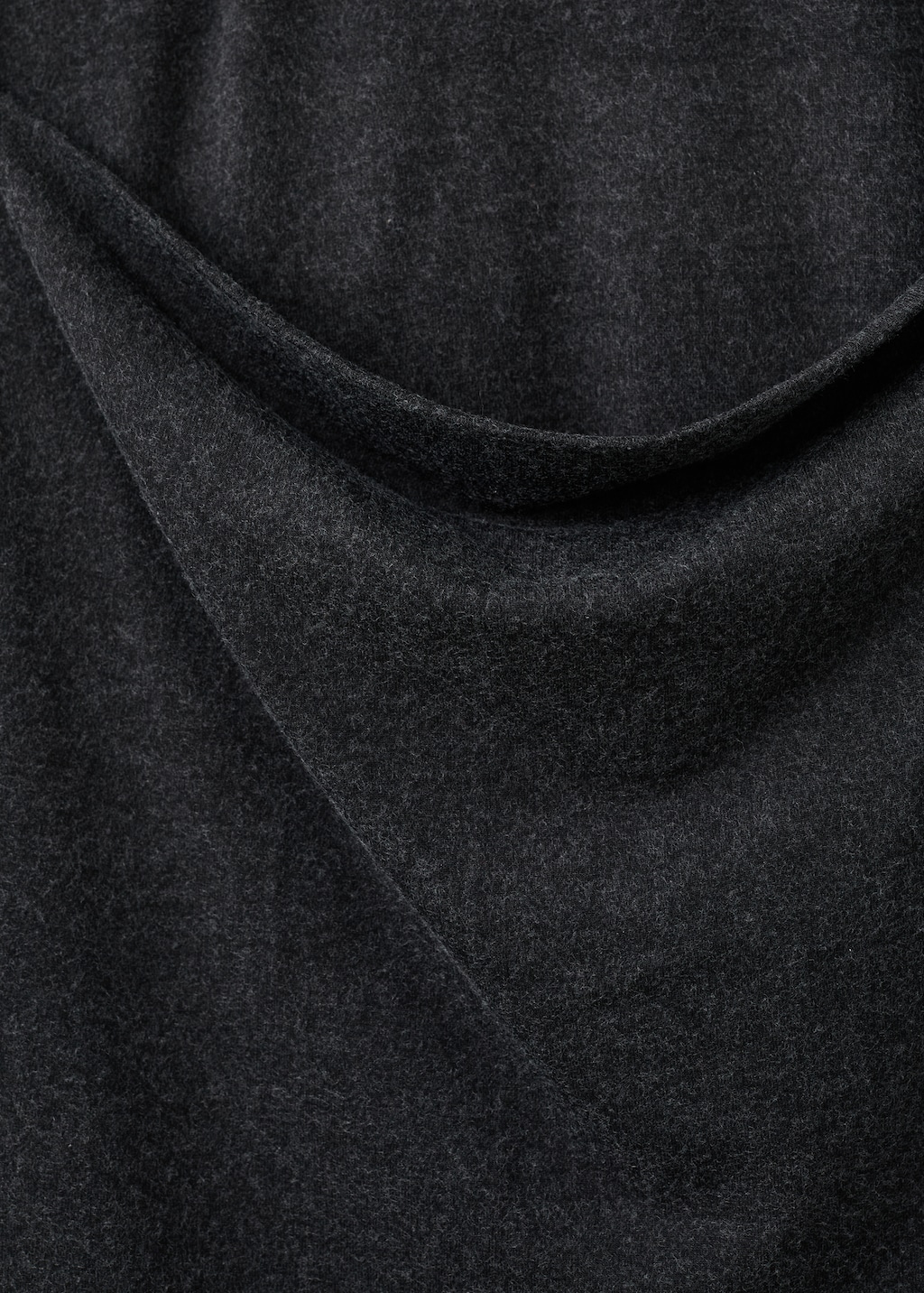 Draped combined t-shirt