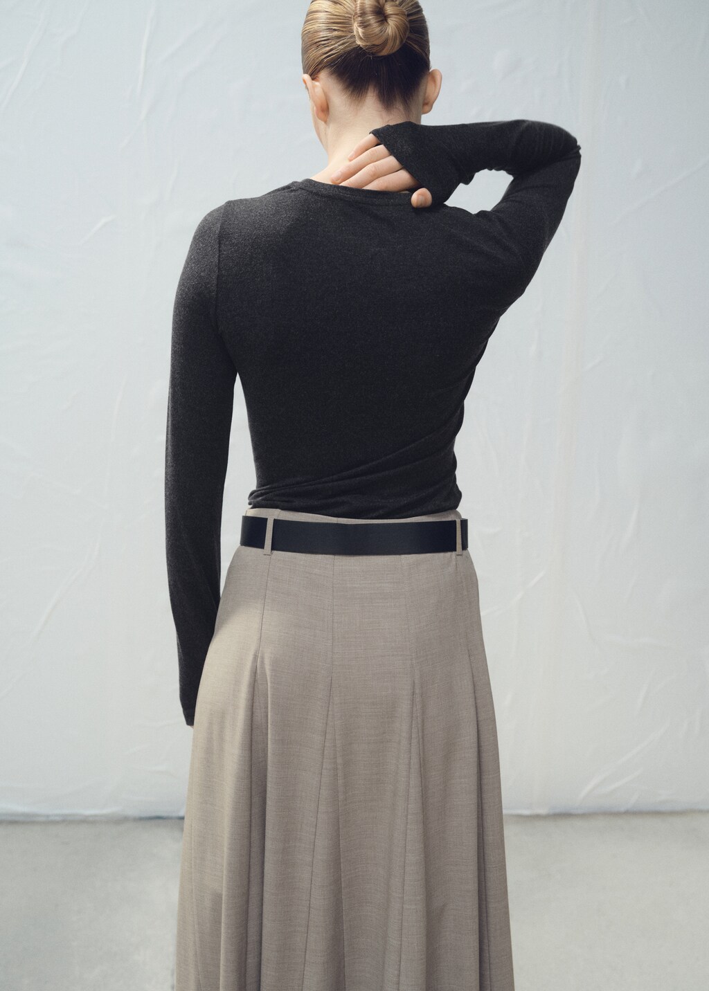 Mango Draped combined t-shirt
