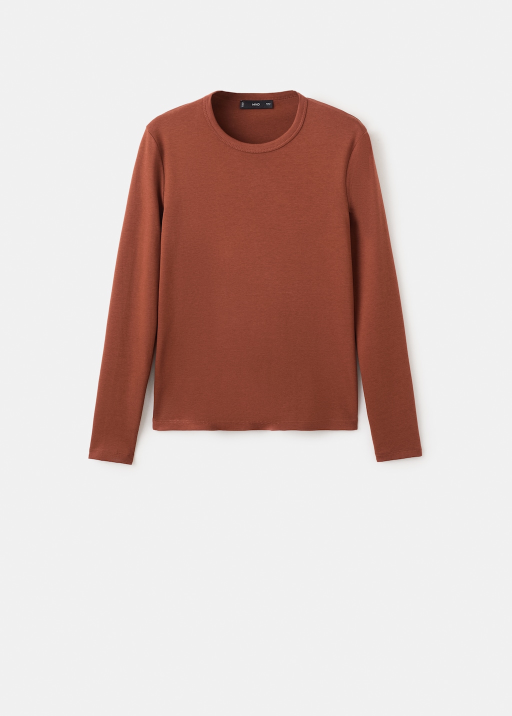 Mango Long sleeve cotton t-shirt