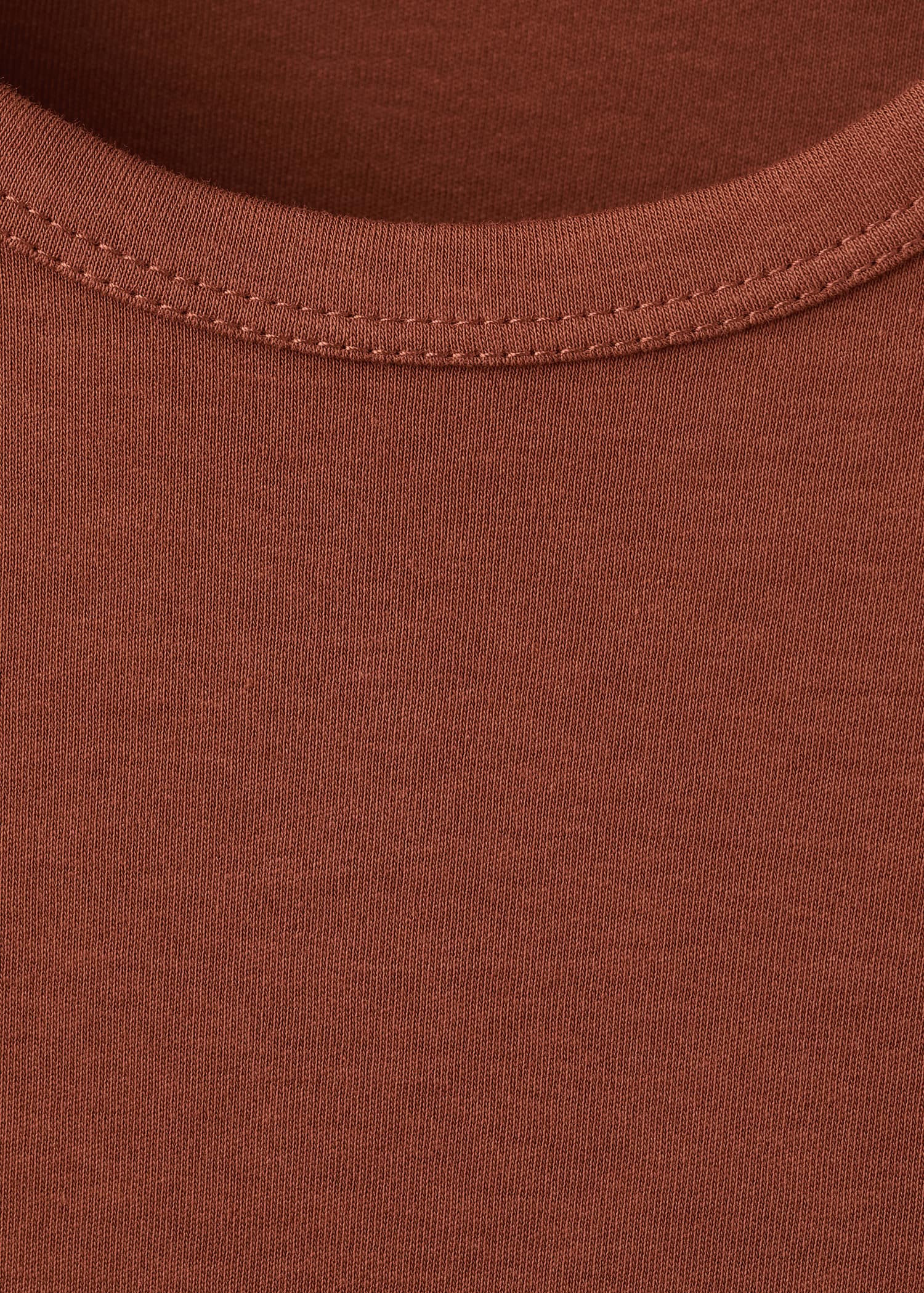 Long sleeve cotton t-shirt - Details of the article 8