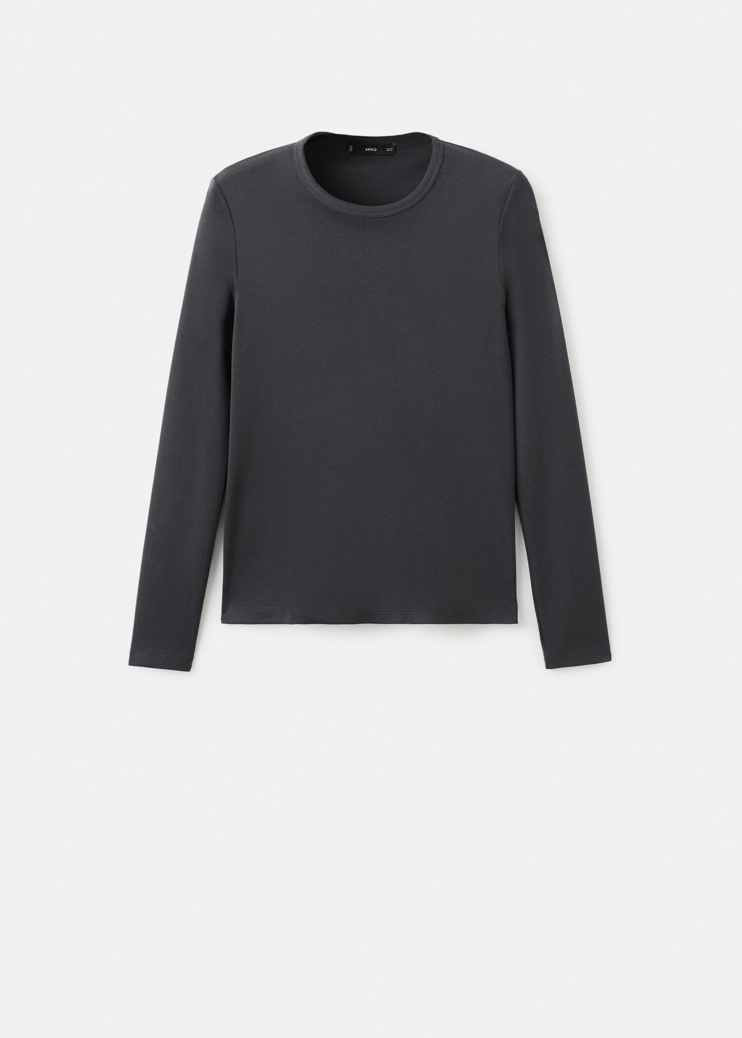 Long sleeve cotton t-shirt - Article without model