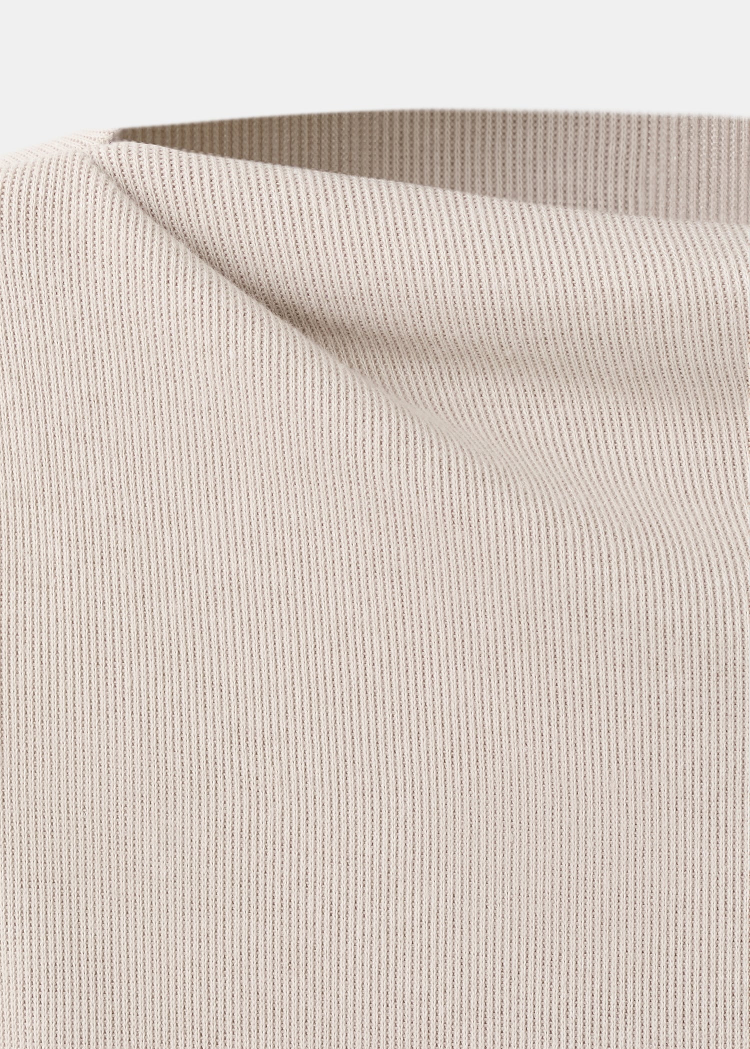 Long-sleeved boat-neck t-shirt - Details of the article 0