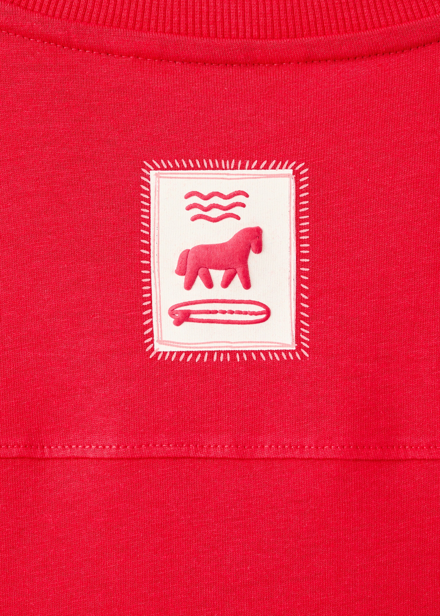 Printed cotton-blend T-shirt - Details of the article 0