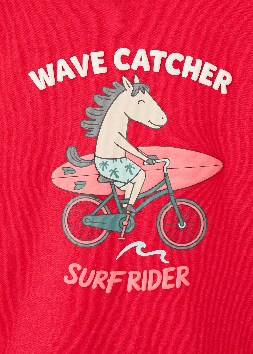 Printed cotton-blend T-shirt