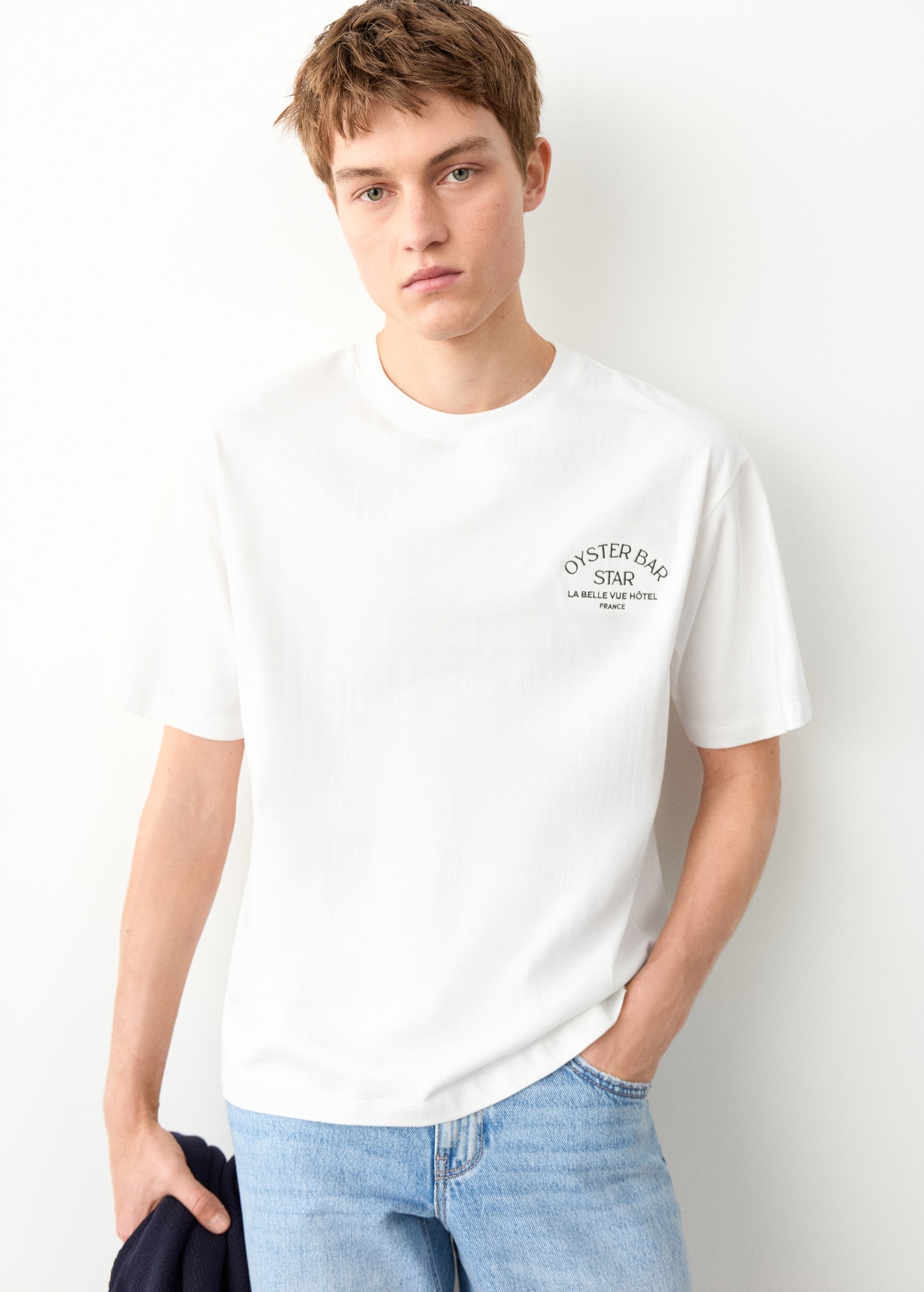 T-shirt imprimé manches courtes - Plan moyen