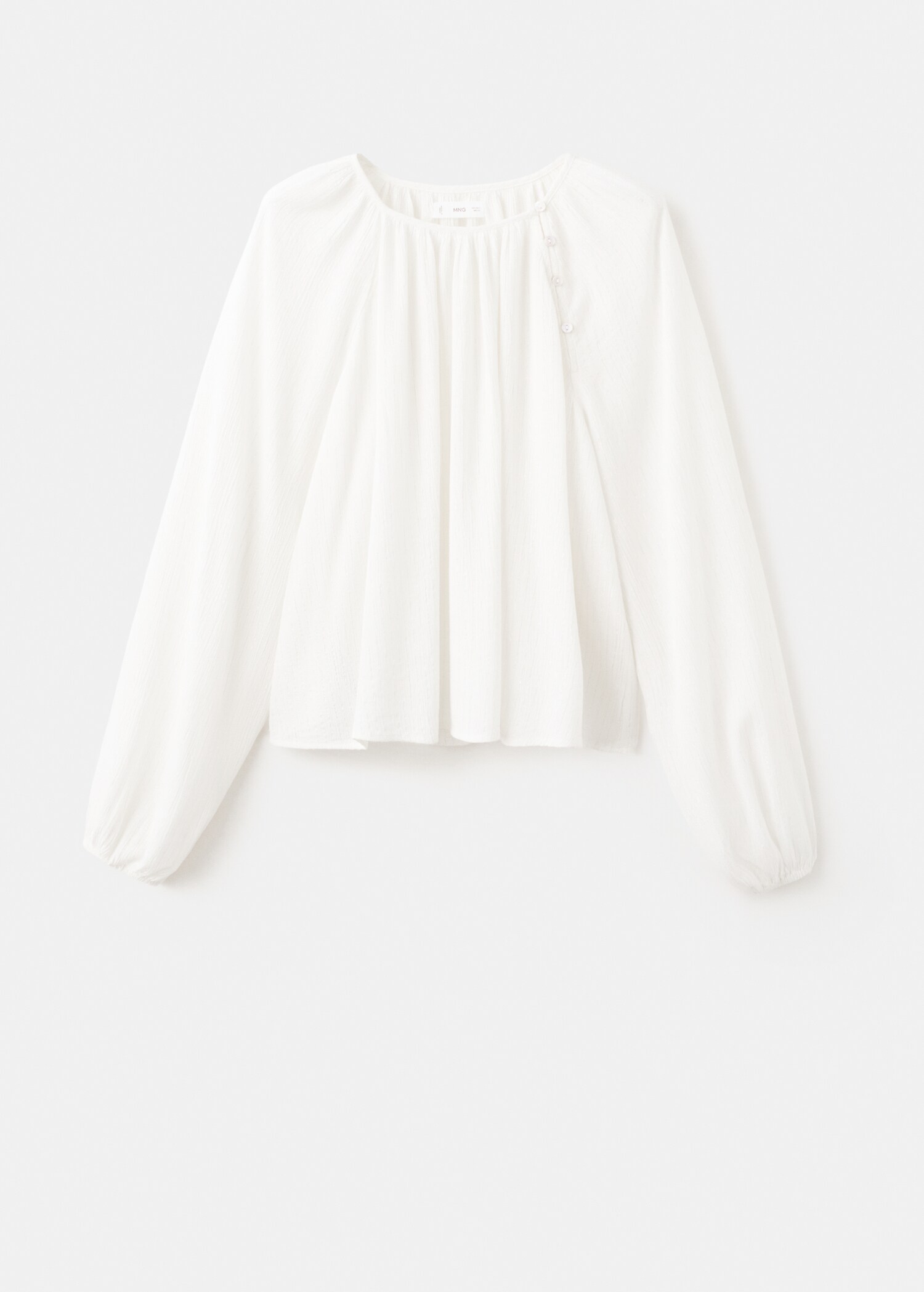 Blouse with lurex details - Article without model