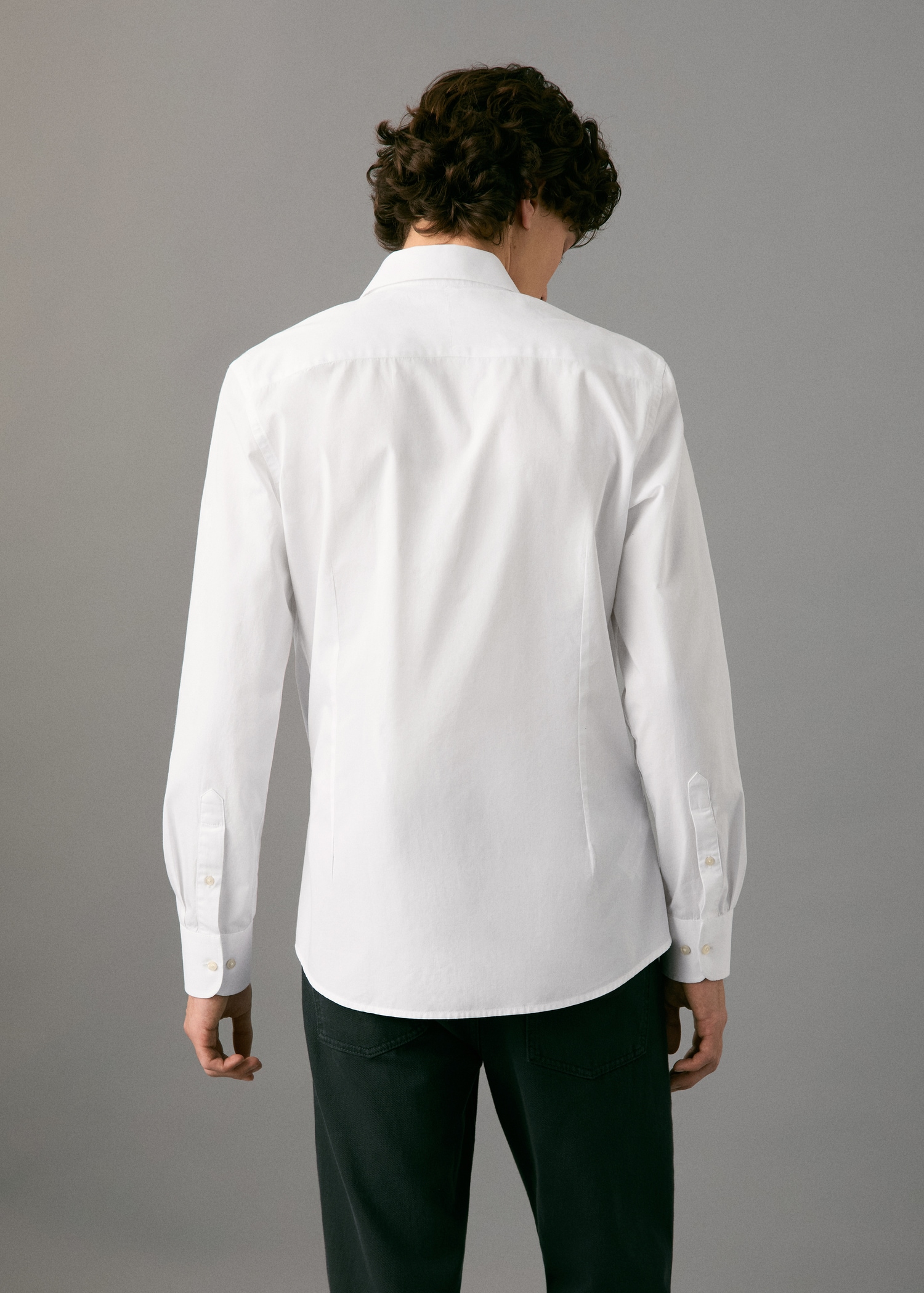 Cotton shirt - Reverse of the article