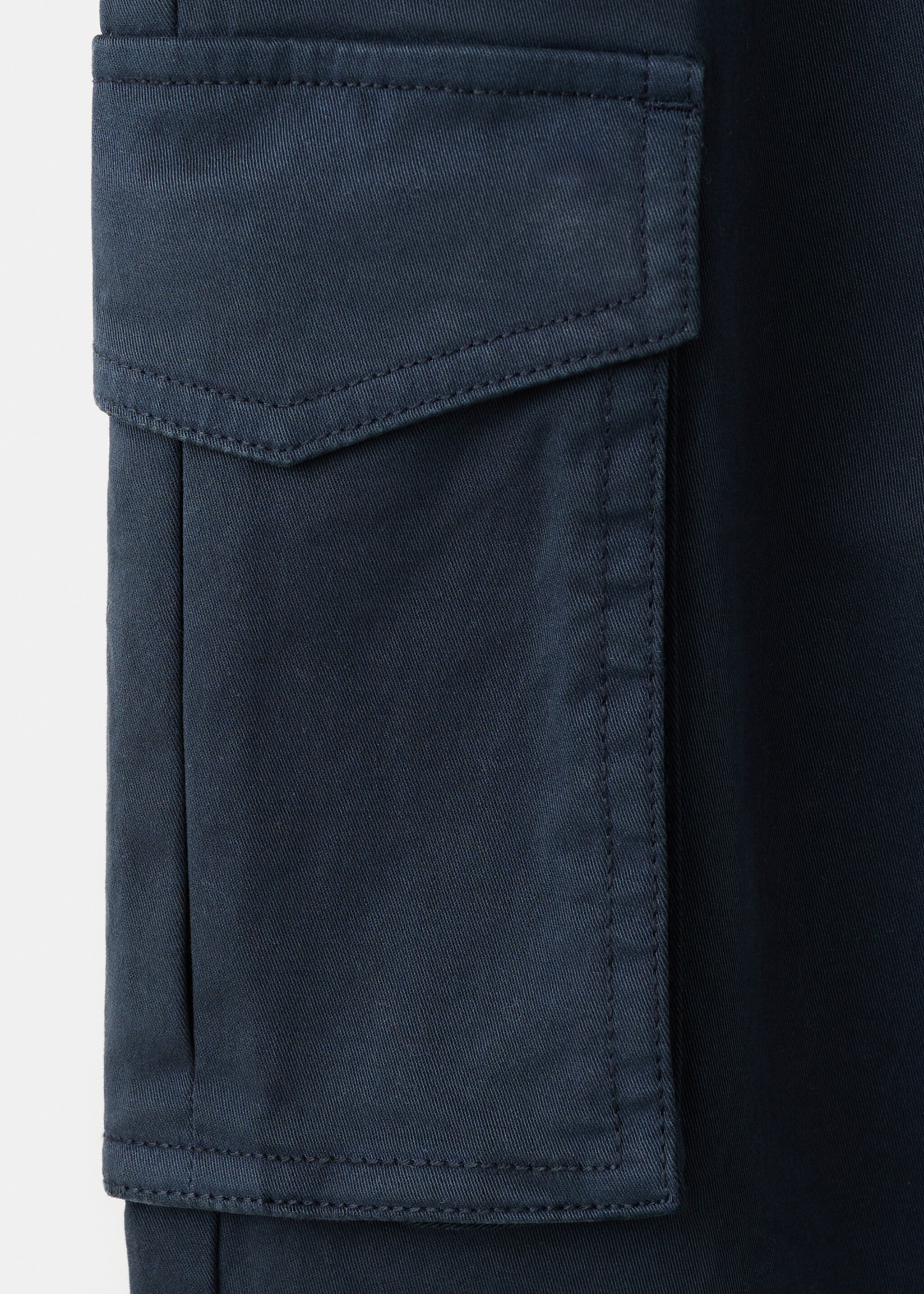 Pantalon droit cargo - Détail de l'article 0, Bleu marine. Ref: 27001516-00.
