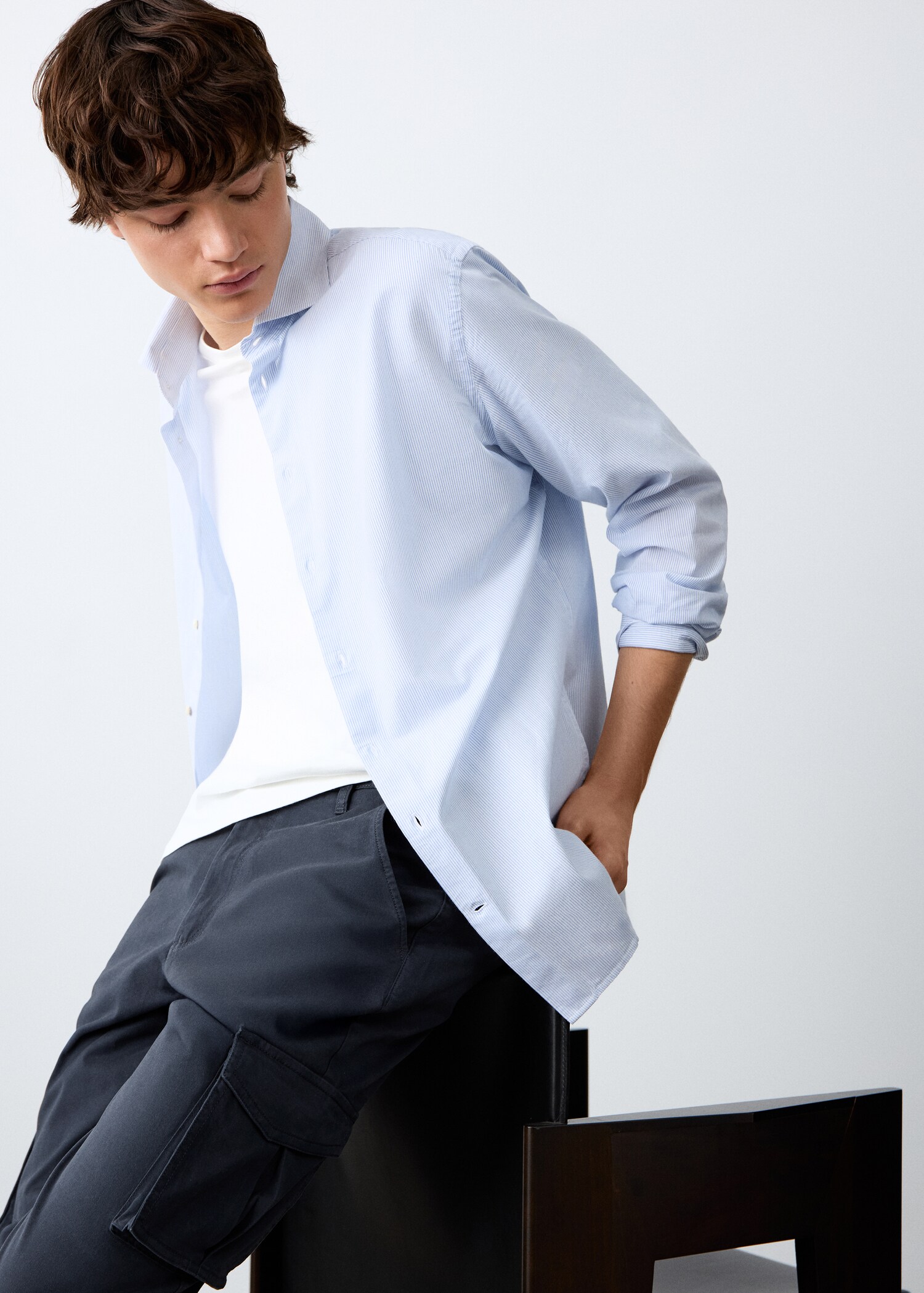 Pantalon droit cargo - Détail de l'article 1