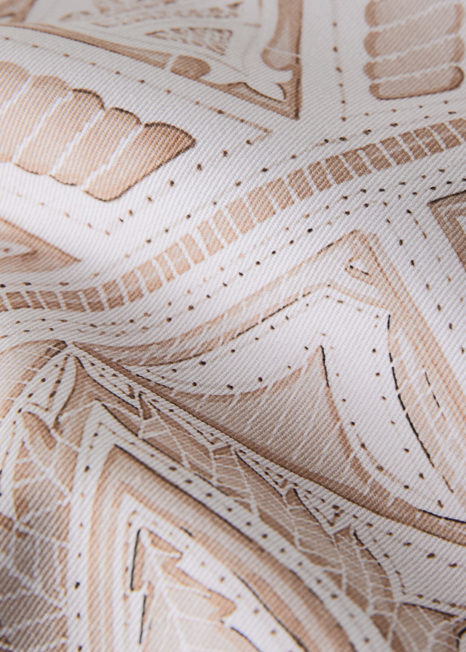 Baumwolltischdecke mit Spitzenoptik für 2 bis 4 Gäste - Detail des Artikels 2