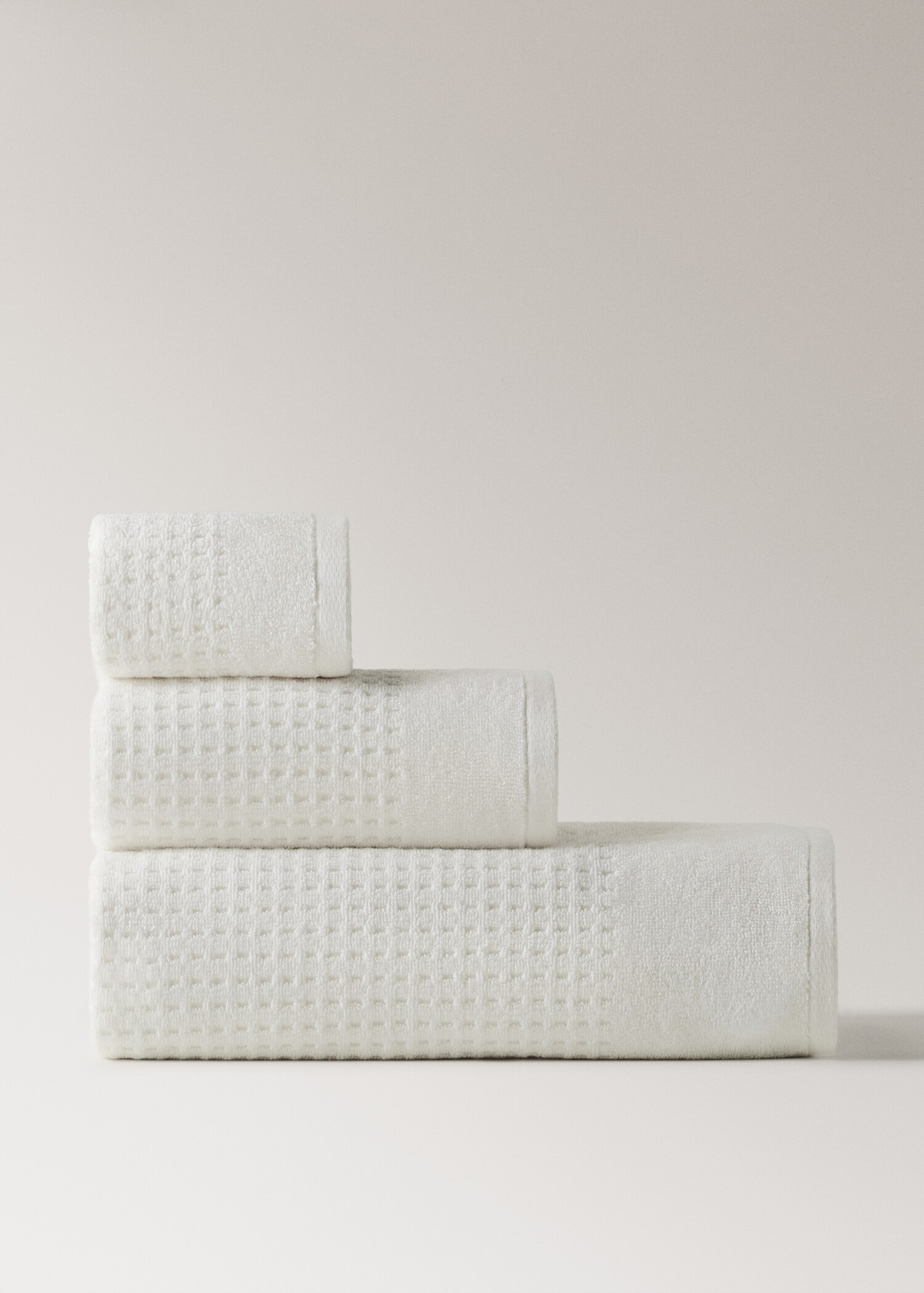 Terry cotton face towel - Article without model