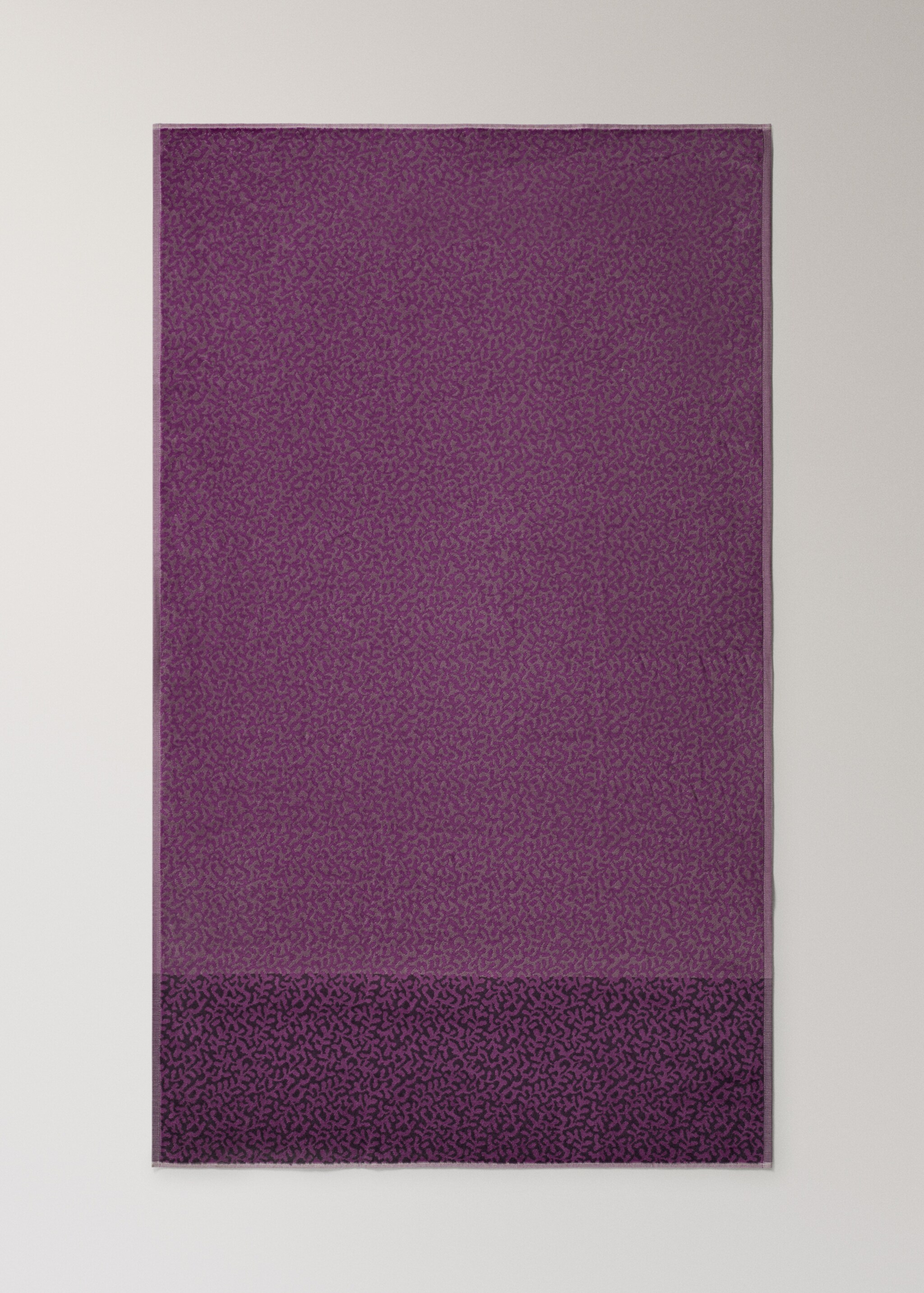 Toalla baño algodón rizo jacquard animal - Detalle del artículo 3, Mora. Ref: 27001584-00.