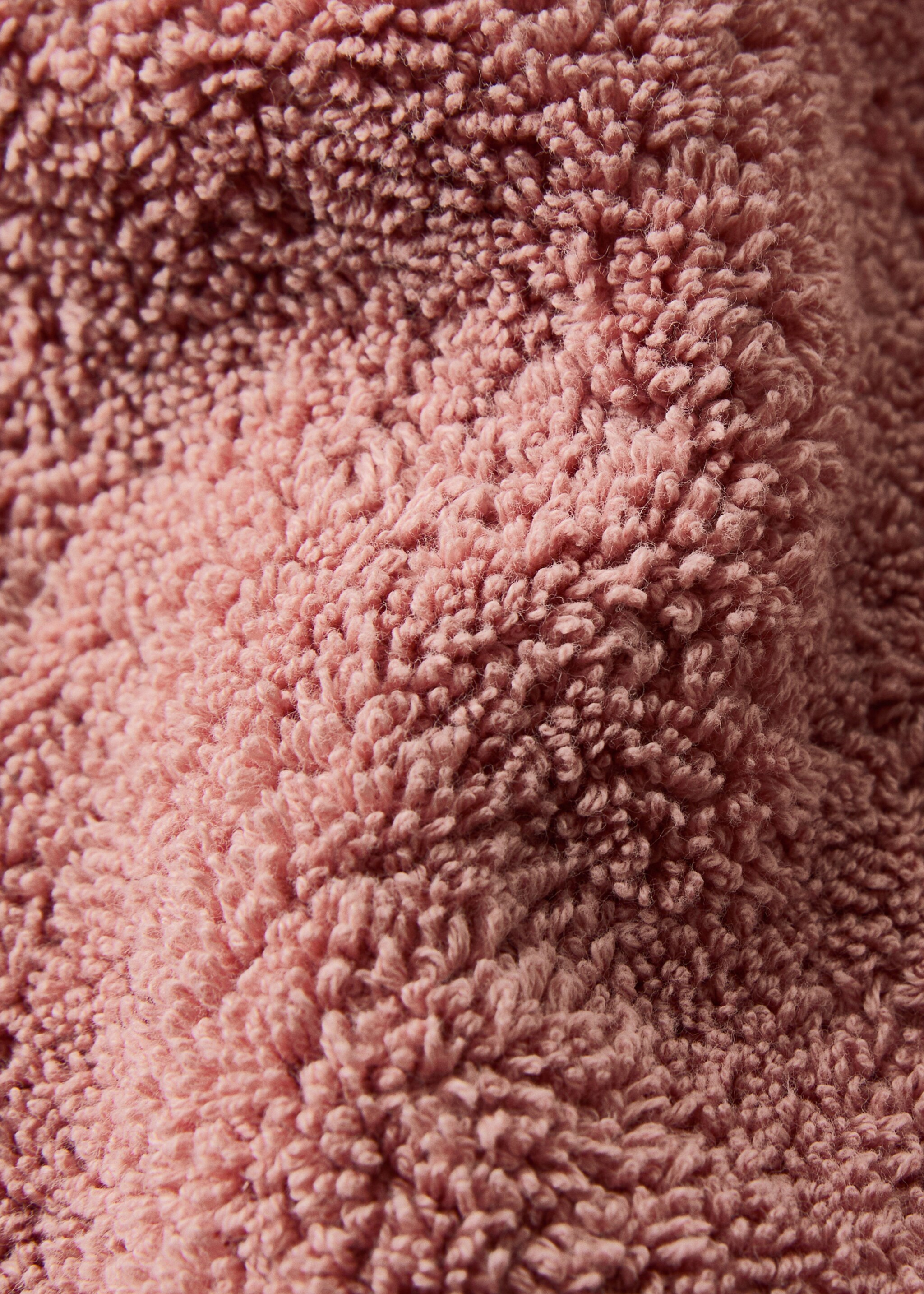 Tovallola tocador garment dyed - Detall de l'article 1, Rosa pal. Ref: 27001586-00.