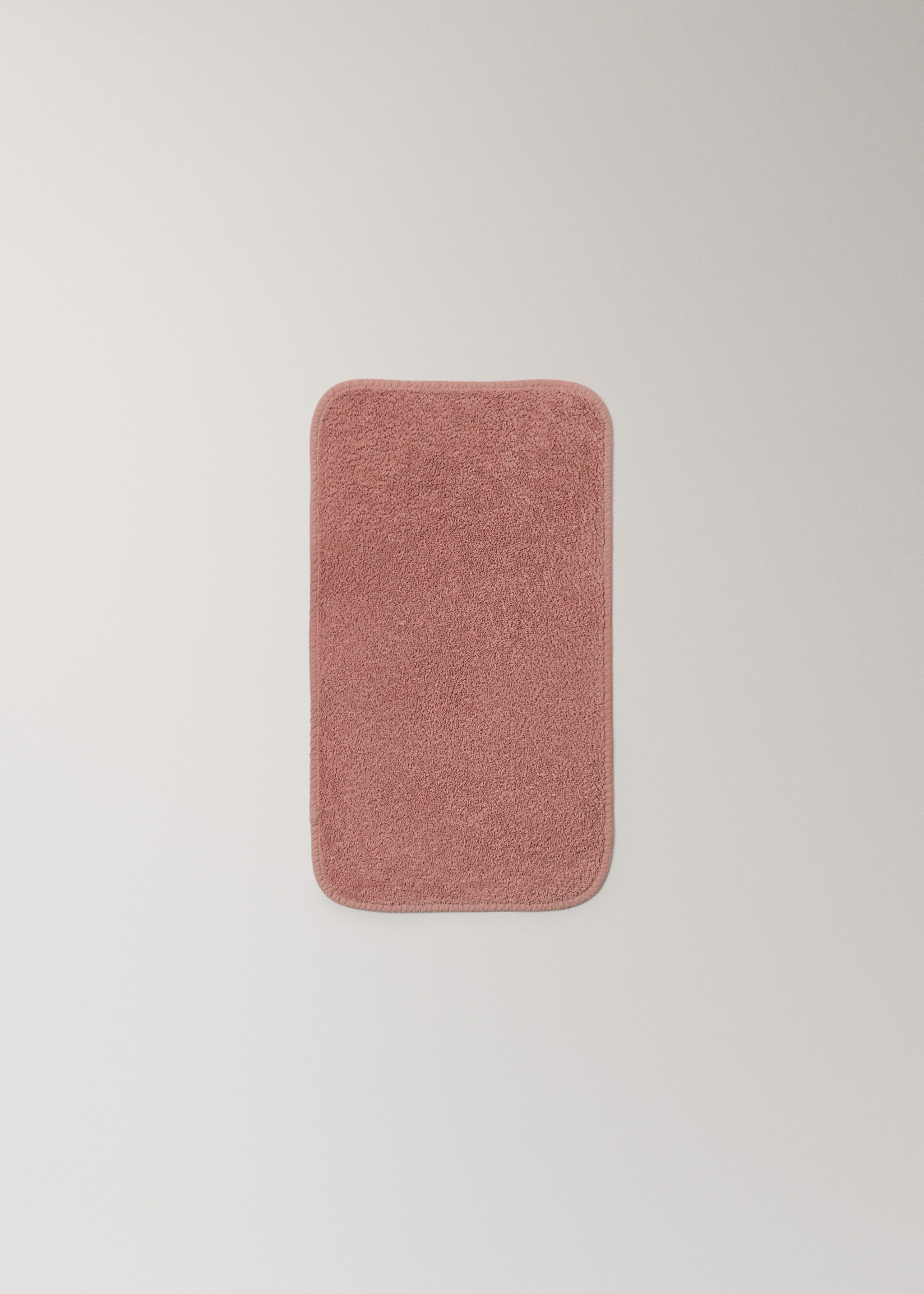 Tovallola tocador garment dyed - Detall de l'article 3, Rosa pal. Ref: 27001586-00.