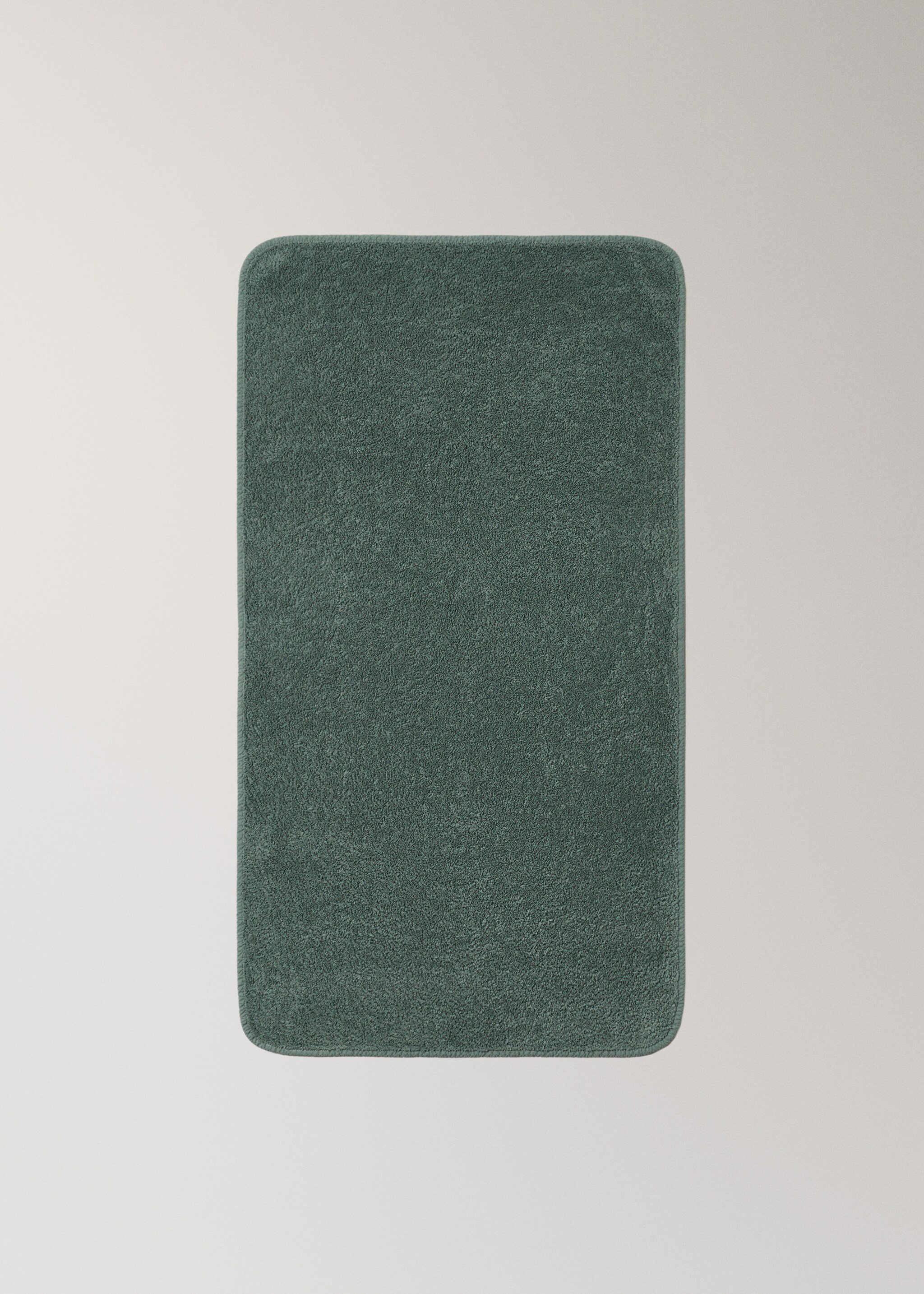 Garment dyed handdoek - Detail van het artikel 3, Bosgroen. Ref: 27001587-00.