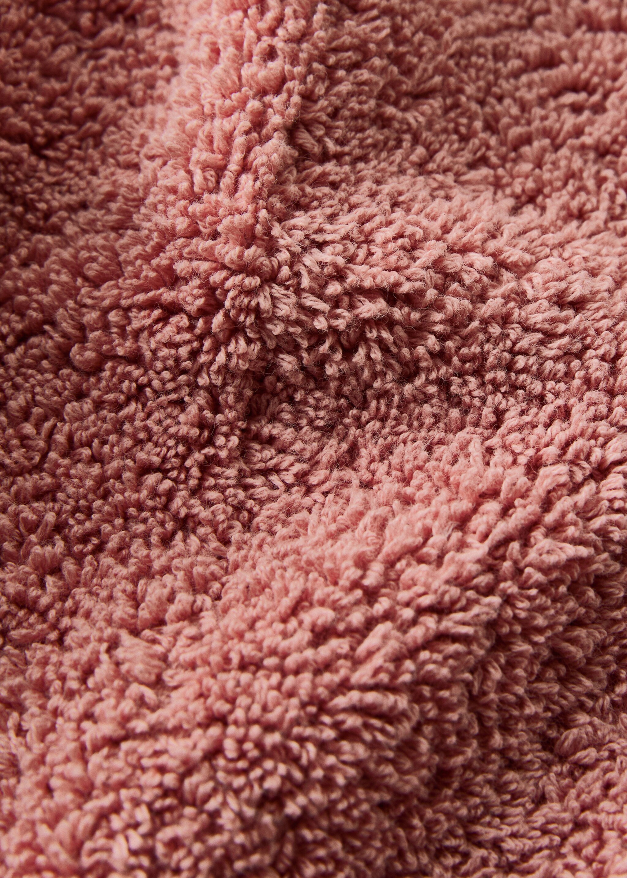 Tovallola bany tint peça - Detall de l'article 1, Rosa pal. Ref: 27001588-00.