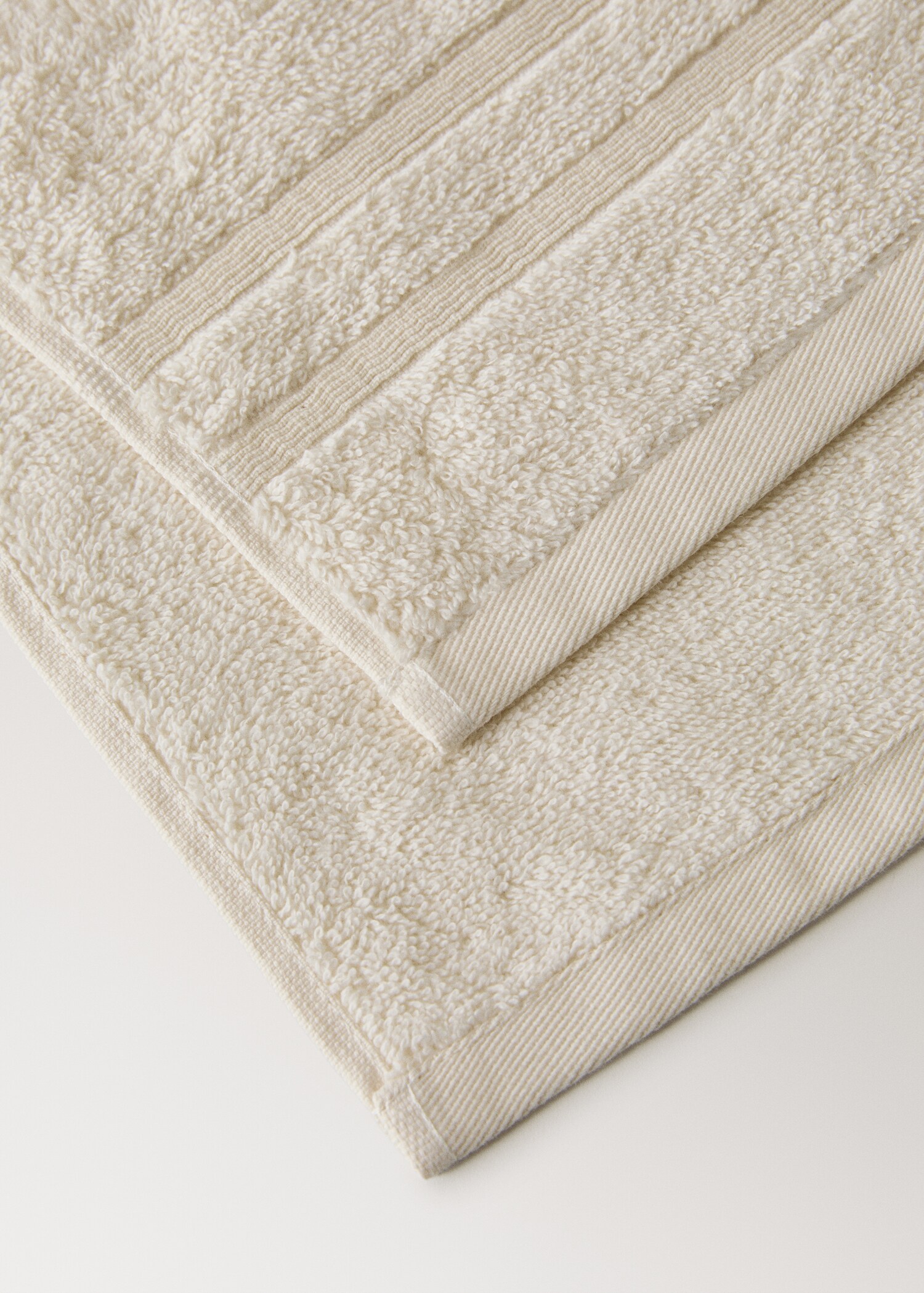 Terry cotton face towel - Details of the article 2