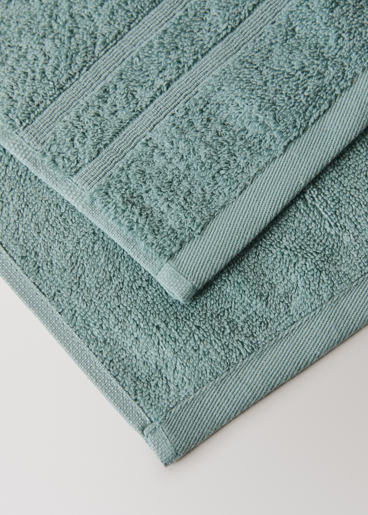 Terry cotton face towel - Details of the article 2