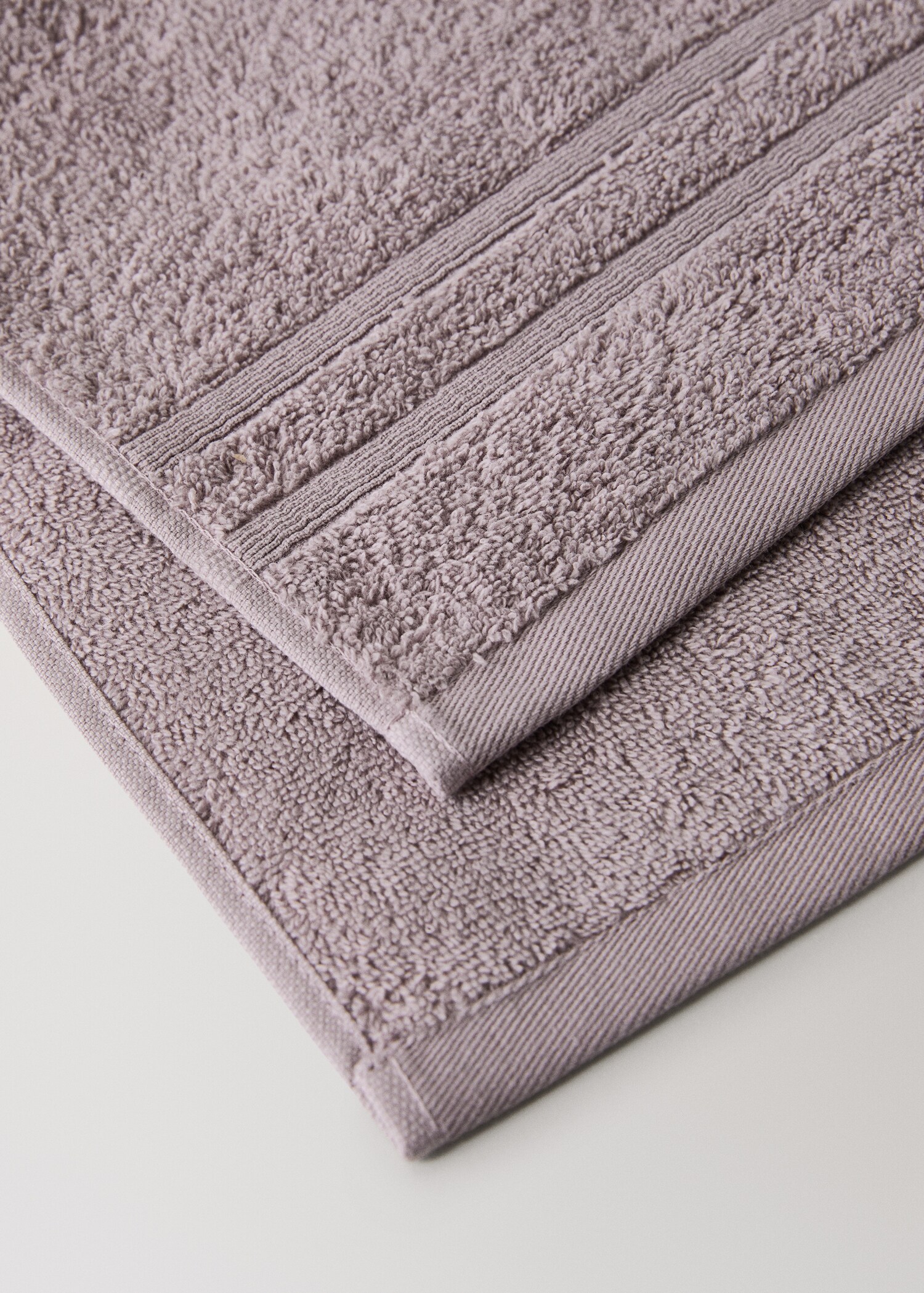 Terry cotton face towel - Details of the article 1