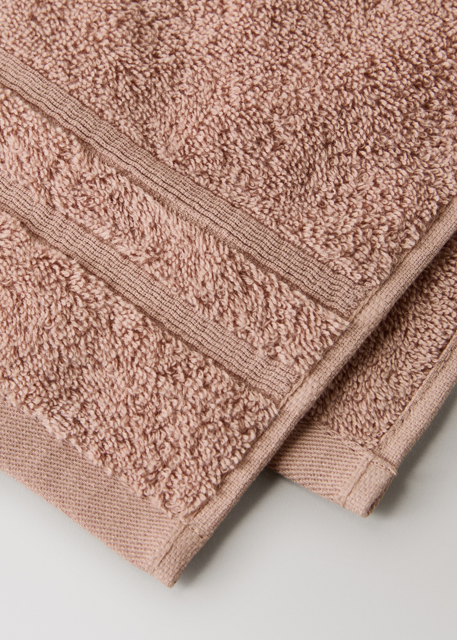 Terry cotton face towel - Details of the article 2