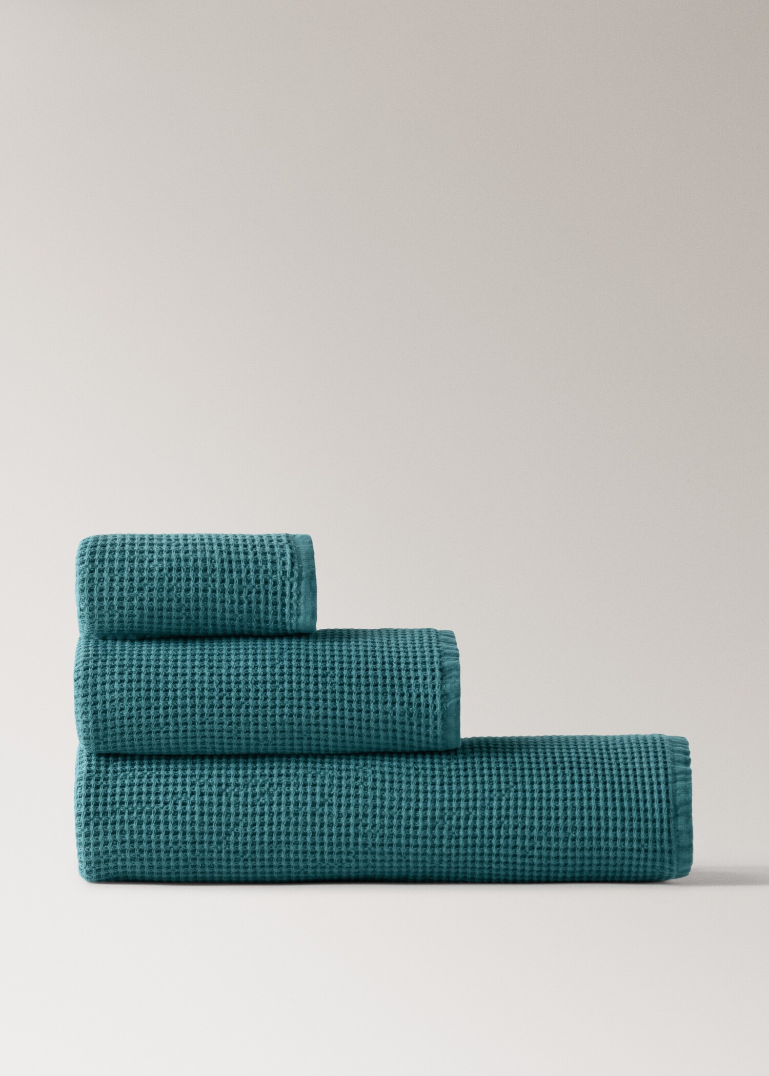 Waffle texture washbasin towel - Article without model