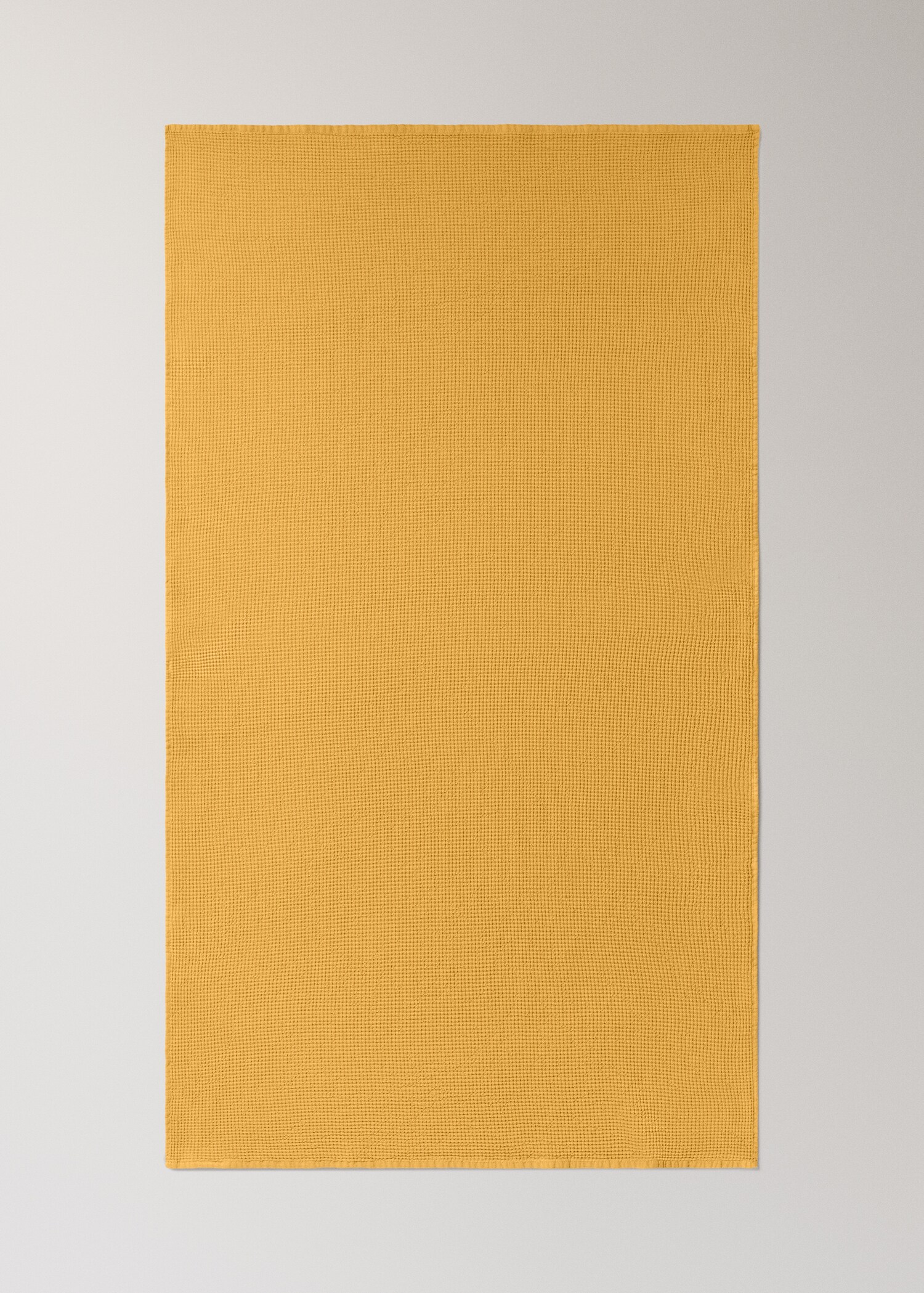 Cotton bath towel mini waffle garment-wash - Details of the article 3