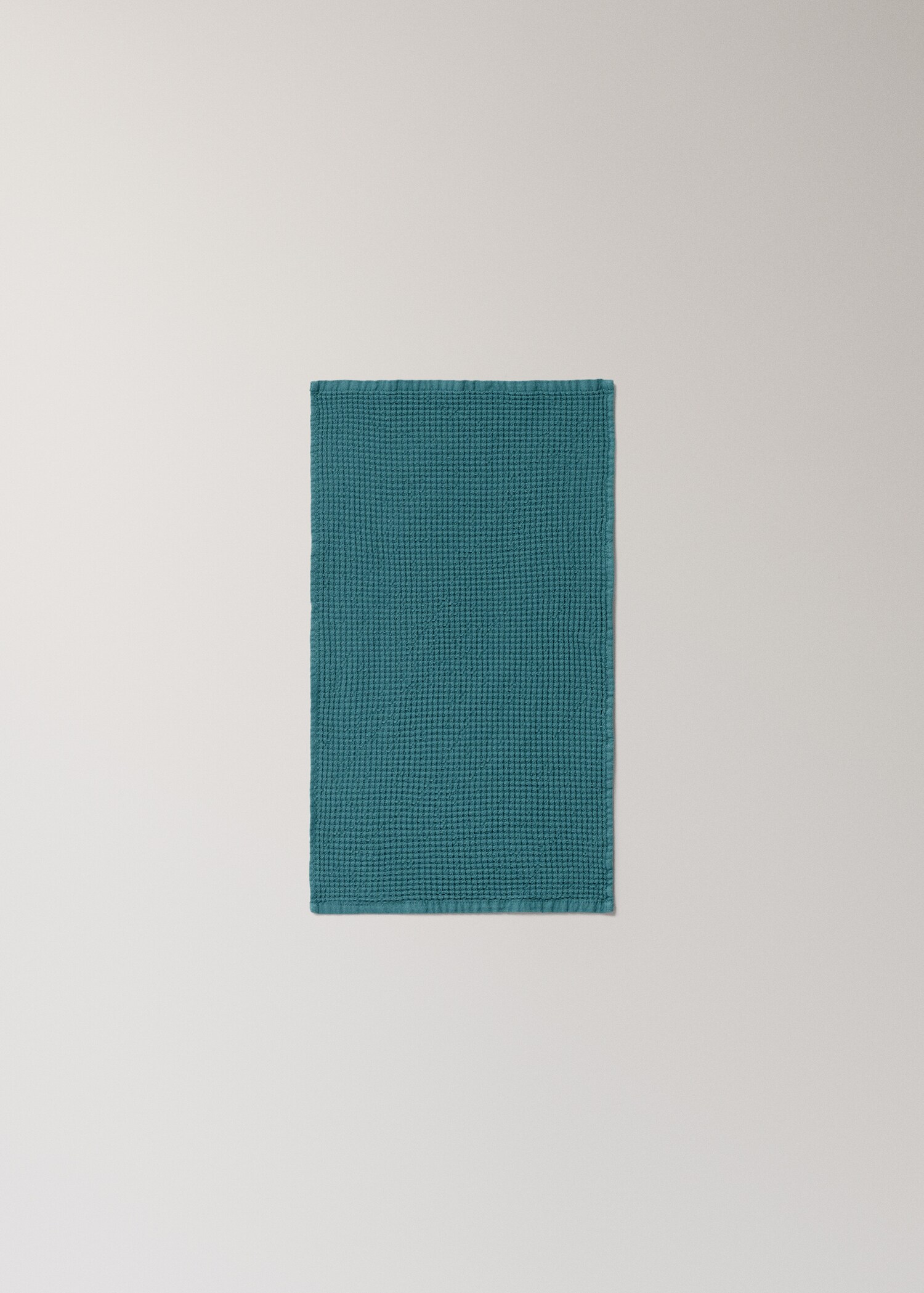 Cotton hand towel mini waffle garment-wash - Details of the article 3