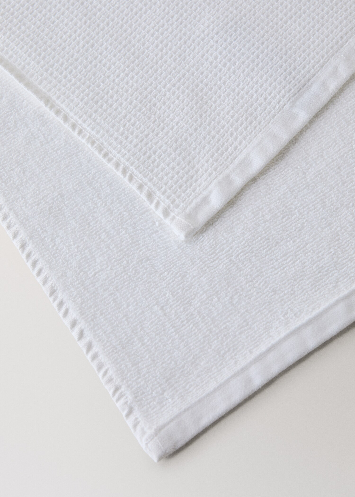 Serviette toilette en coton réversible - Détail de l'article 2