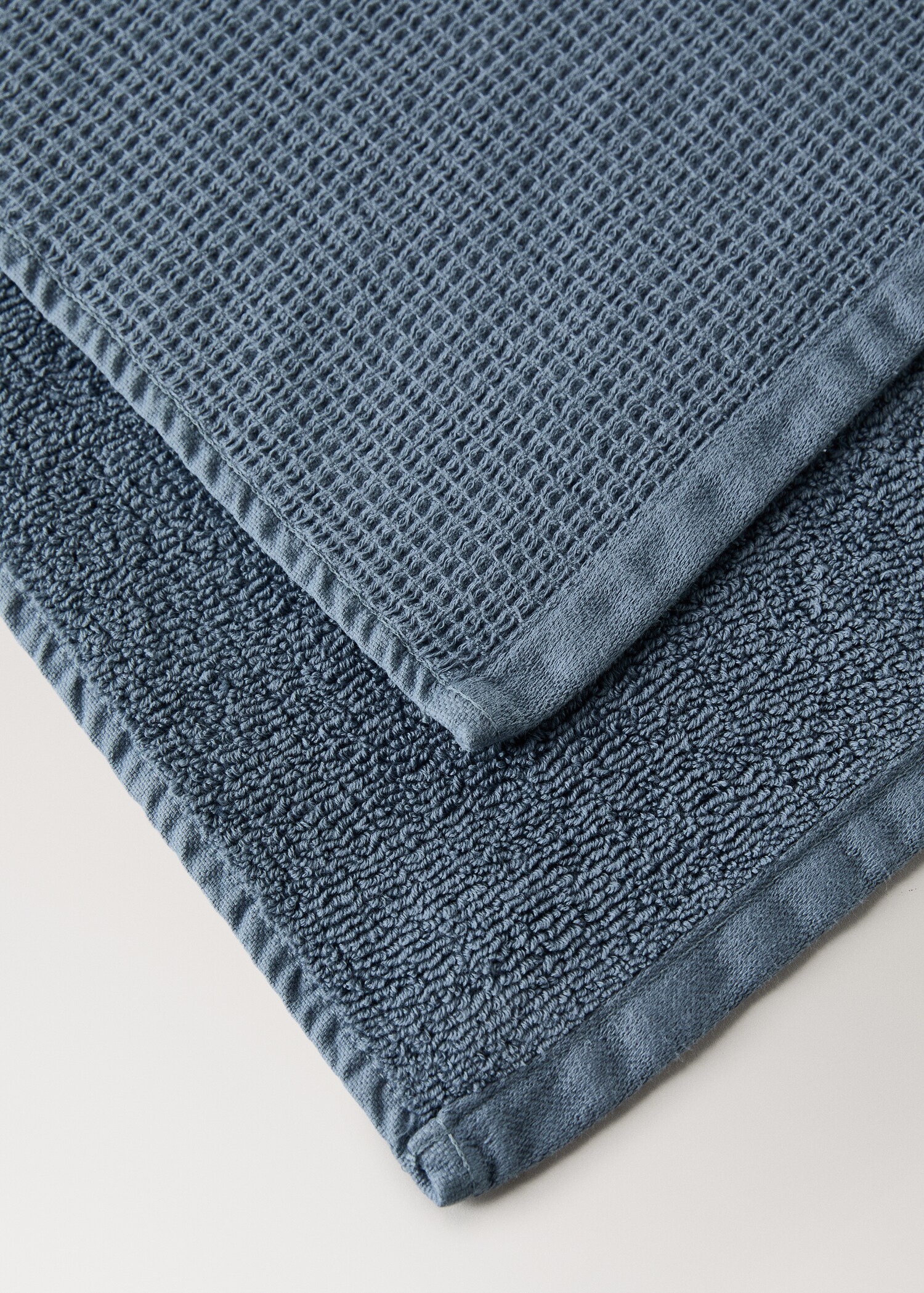 Serviette toilette en coton réversible - Détail de l'article 2