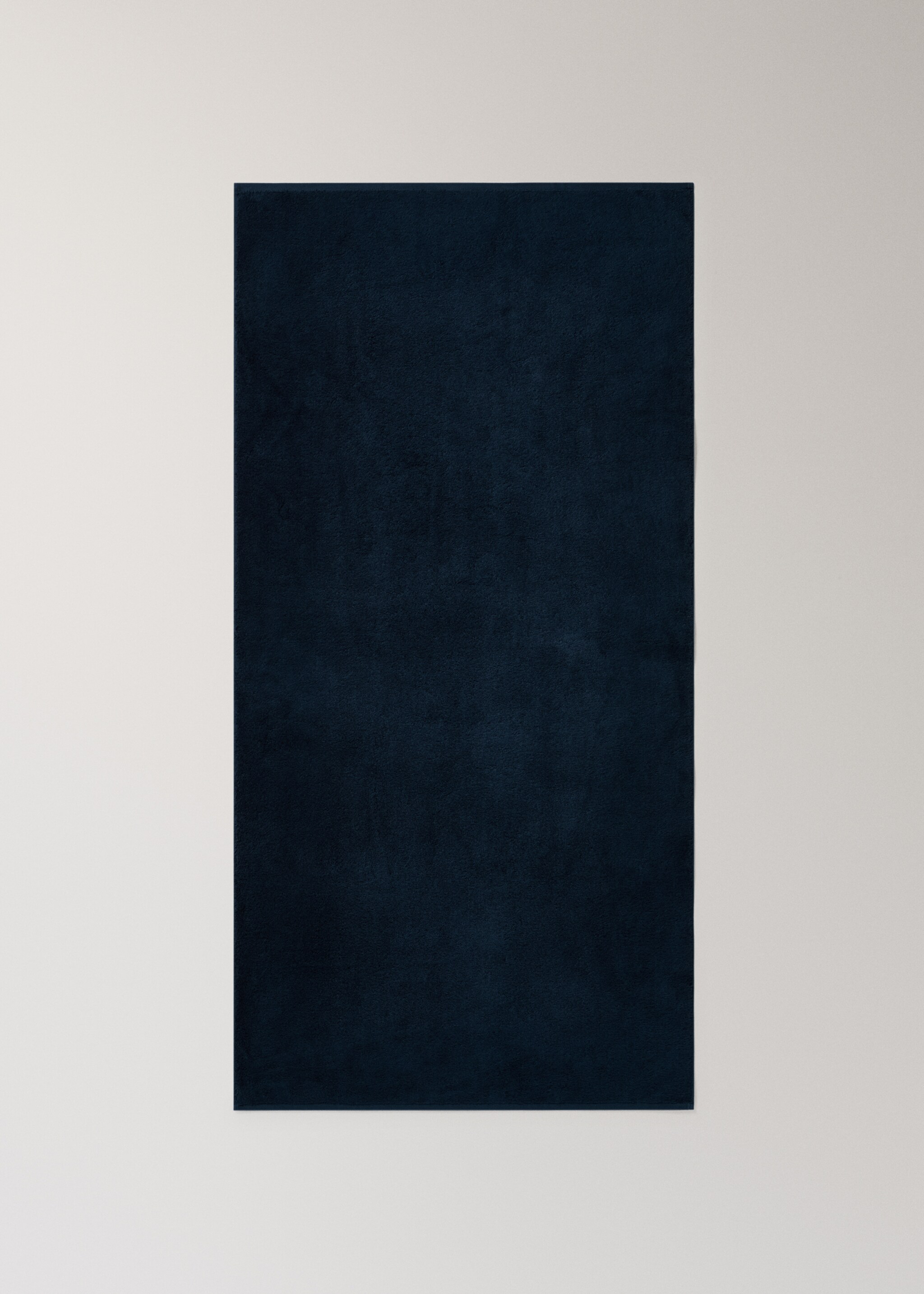 Duschtuch aus weicher Baumwolle - Detail des Artikels 3, Marineblau. Ref: 27001607-00.