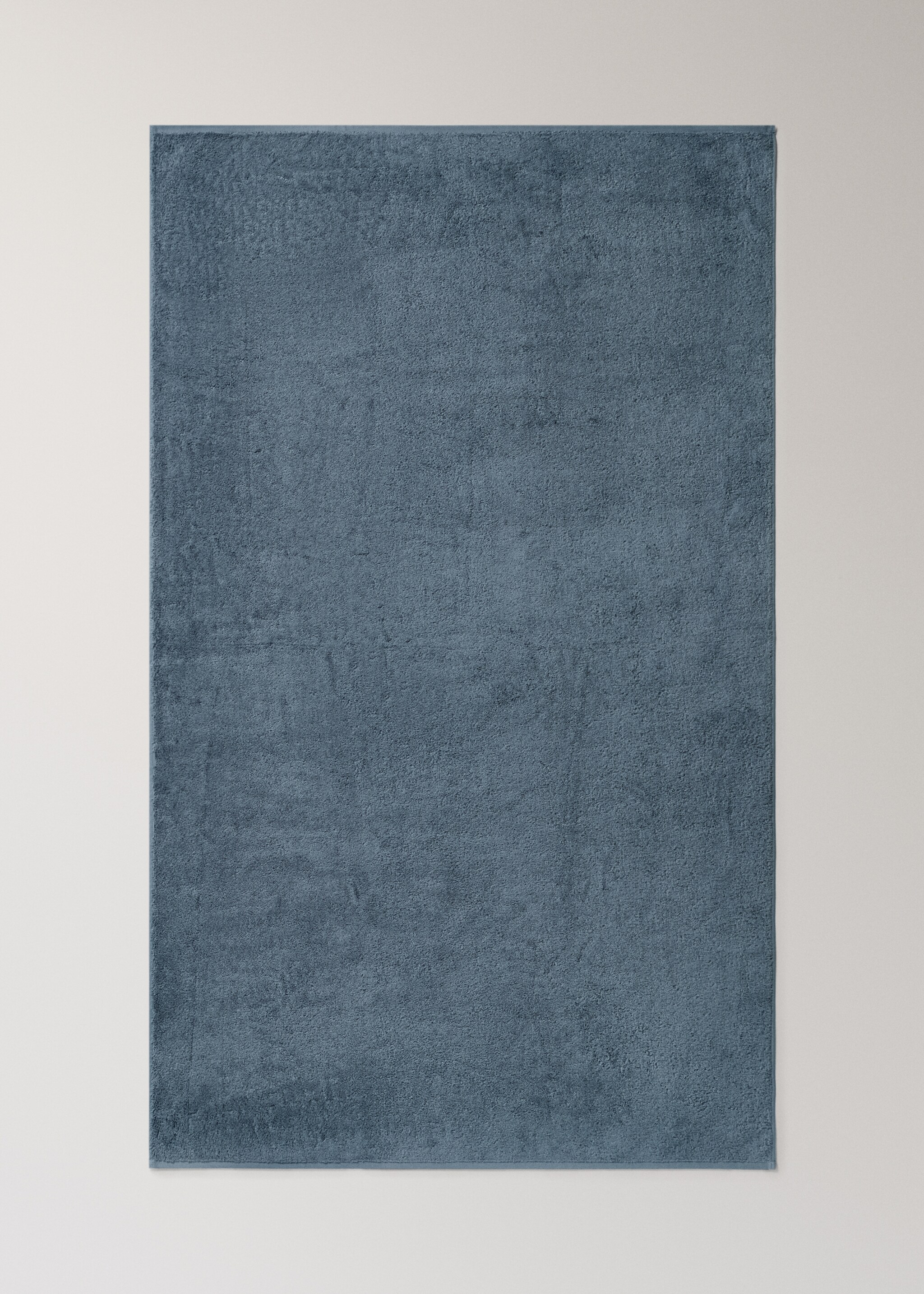 Tovallola bany cotó suau - Detall de l'article 3, Blau indi. Ref: 27001608-00.